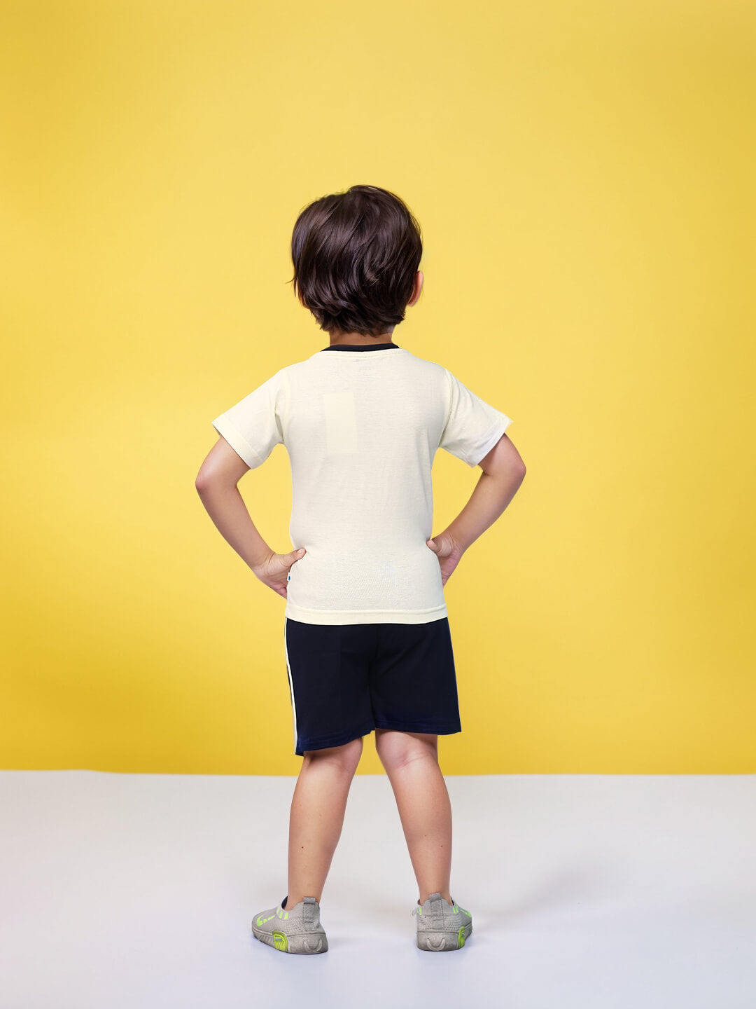Toonyport Animal Printed Cotton T-Shirt & Shorts Summer Set For Boys