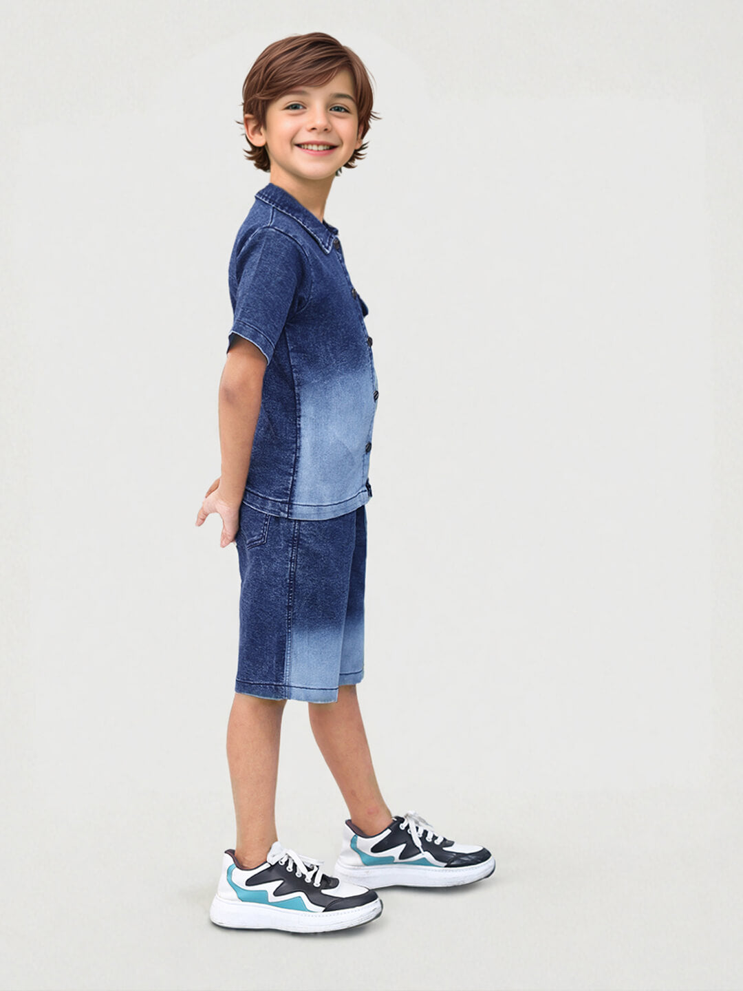 Toonyport Denim Clothing Set