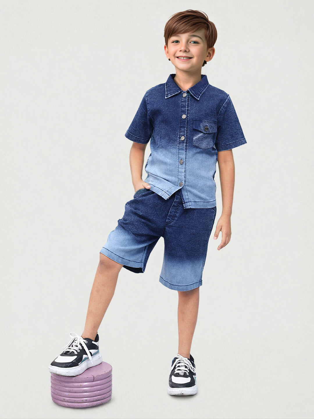 Toonyport Denim Clothing Set