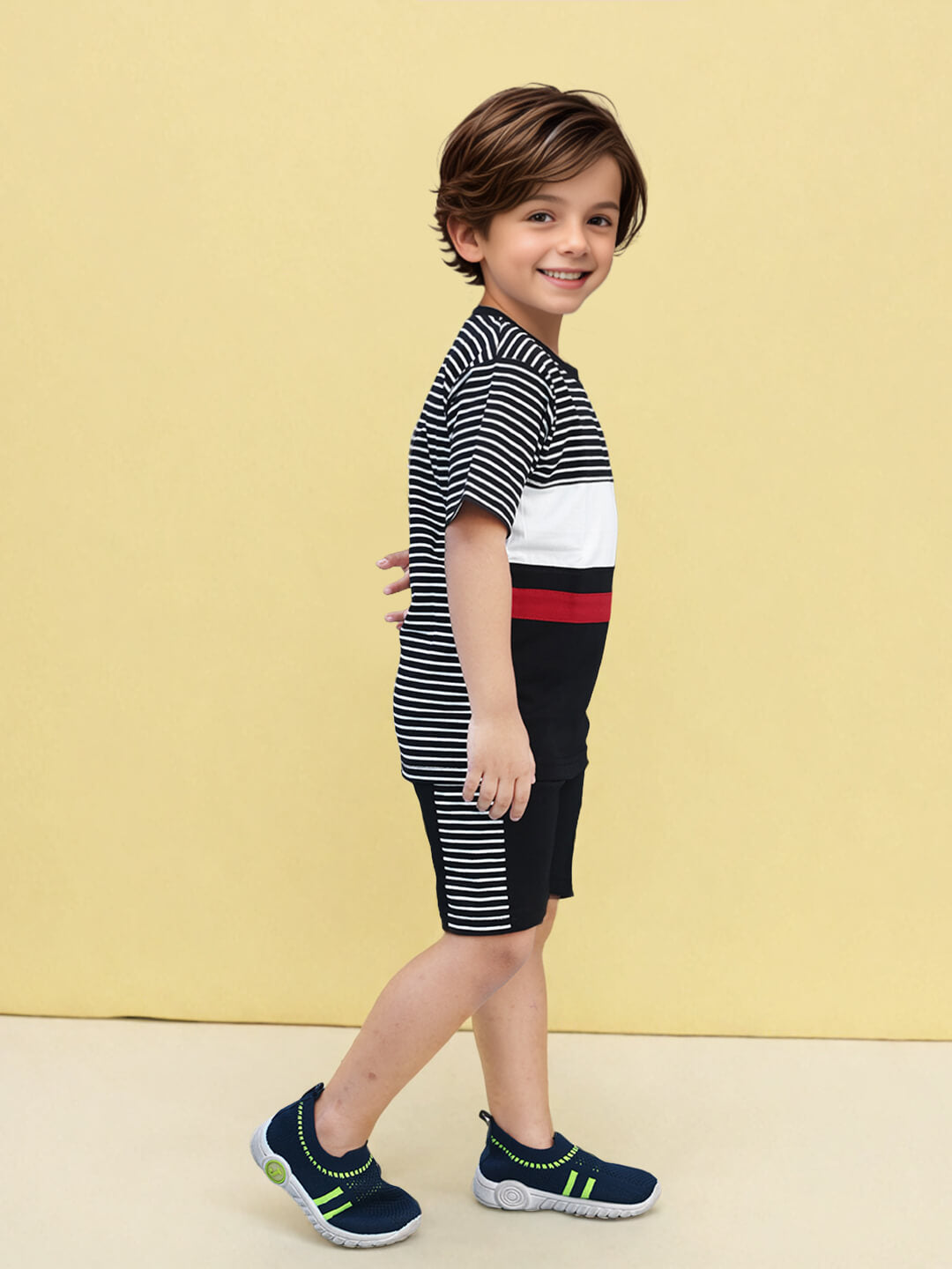 See You - Boys' Cotton Printed Premium Clothing Set