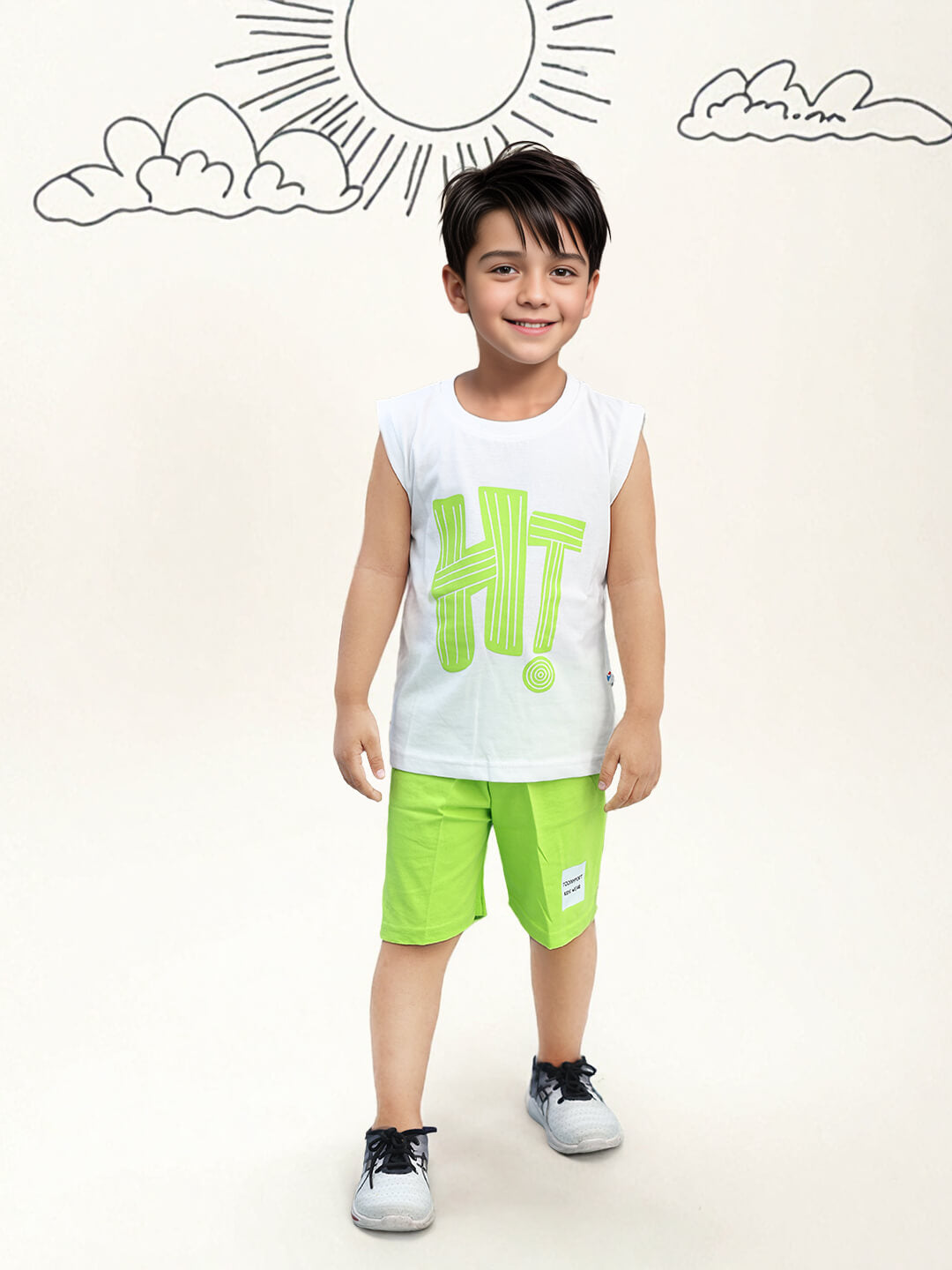 Toonyport Pack Of 2 Pure Cotton Clothing Sets