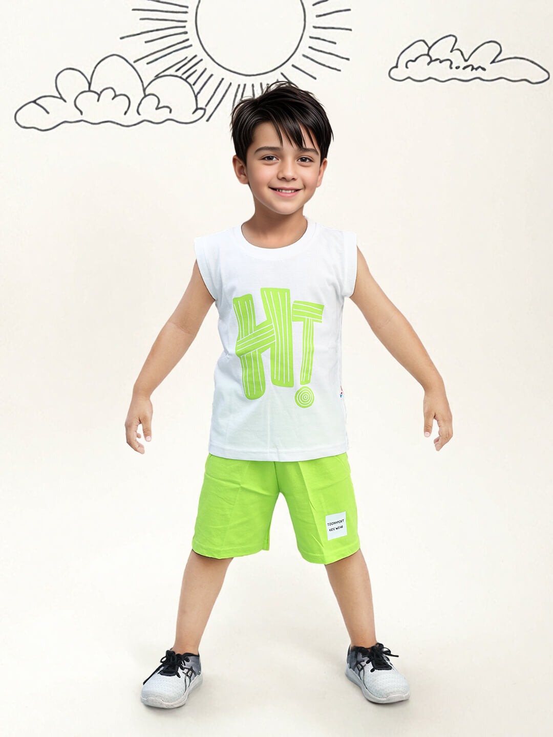 Toonyport Pack Of 2 Pure Cotton Clothing Sets