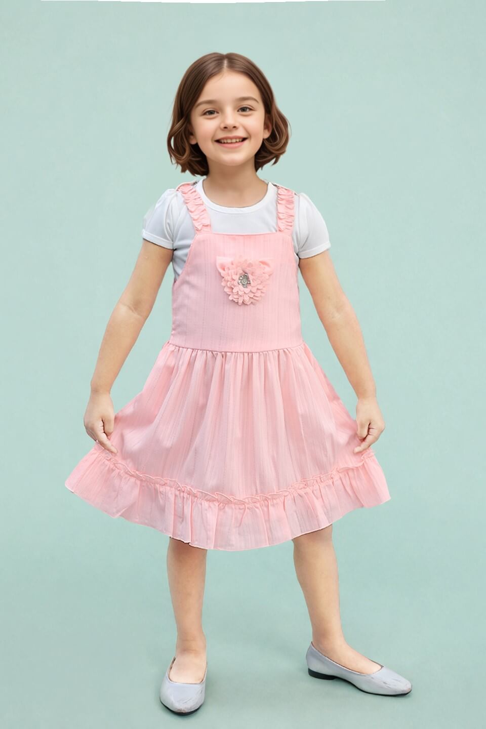 Toonyport Whimsy Floral Flare Dress