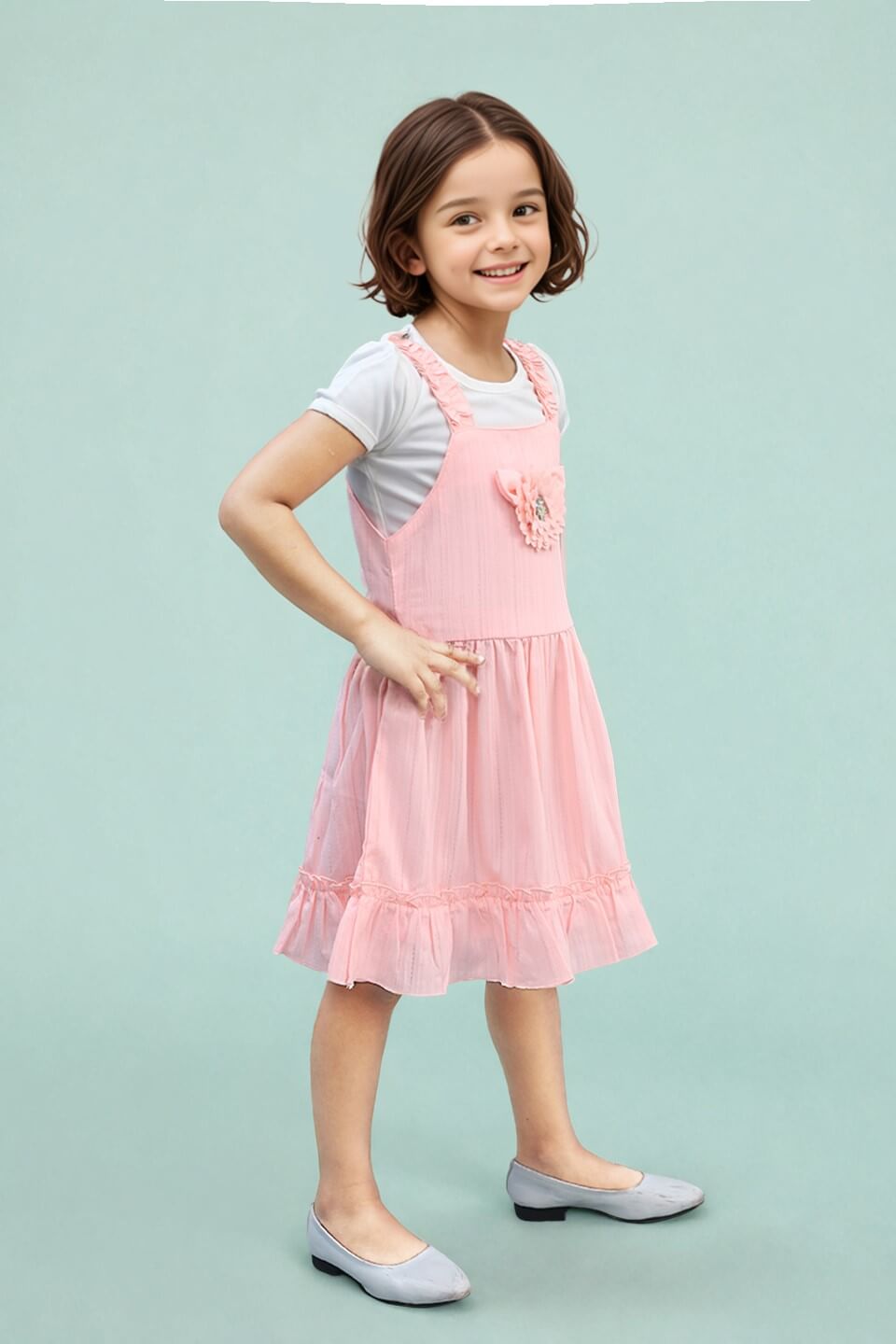 Toonyport Whimsy Floral Flare Dress