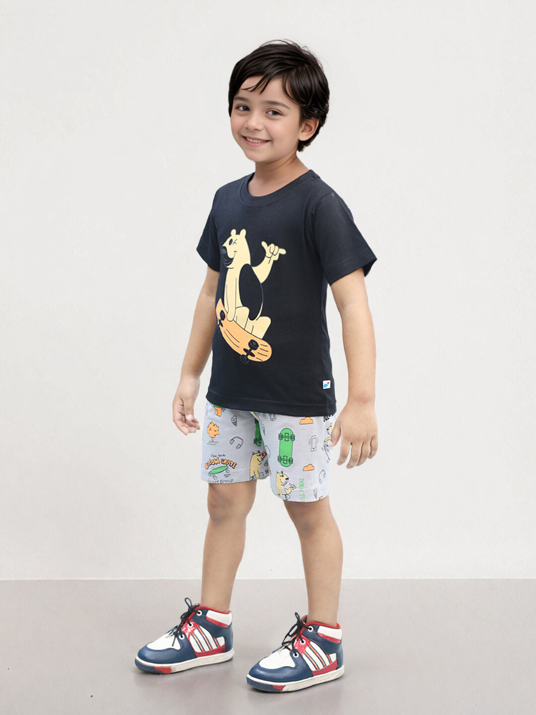 Skating Bear - Toonyport Cotton Playset