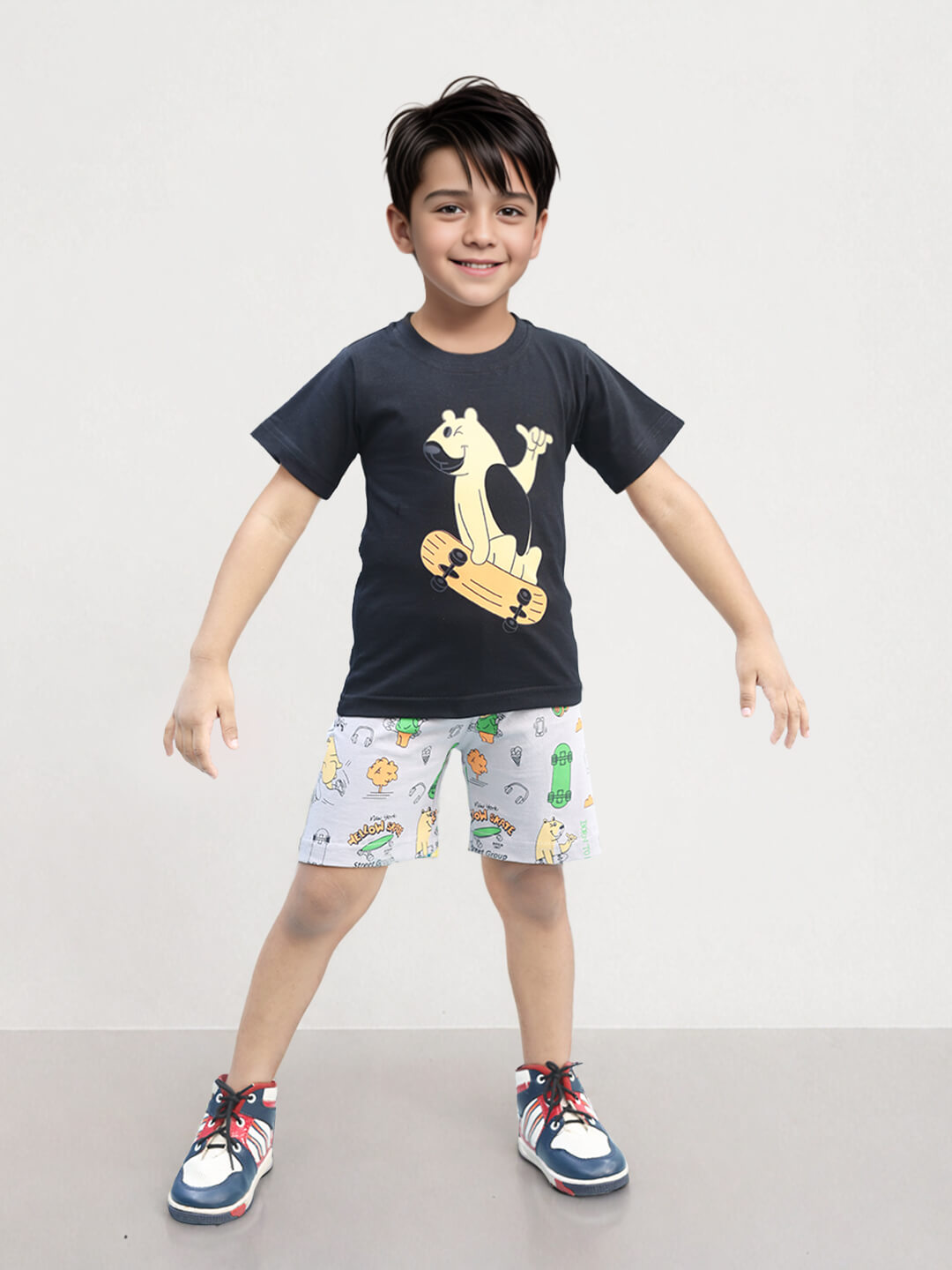 Skating Bear - Toonyport Cotton Playset