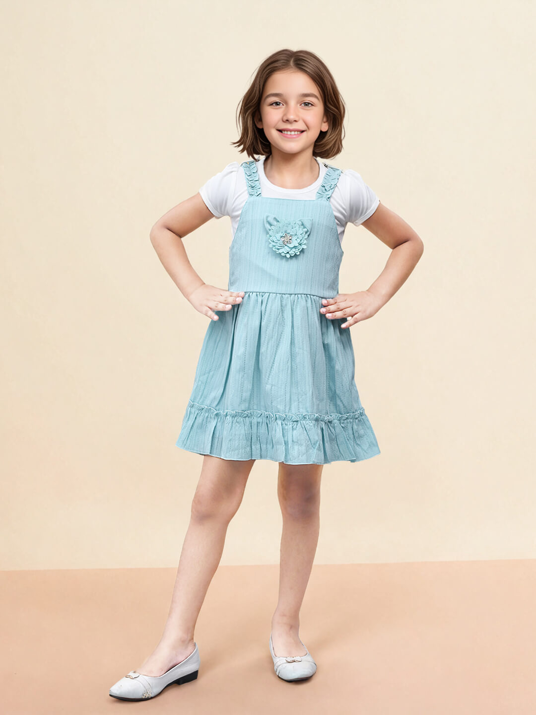 Toonyport Whimsy Floral Flare Dress