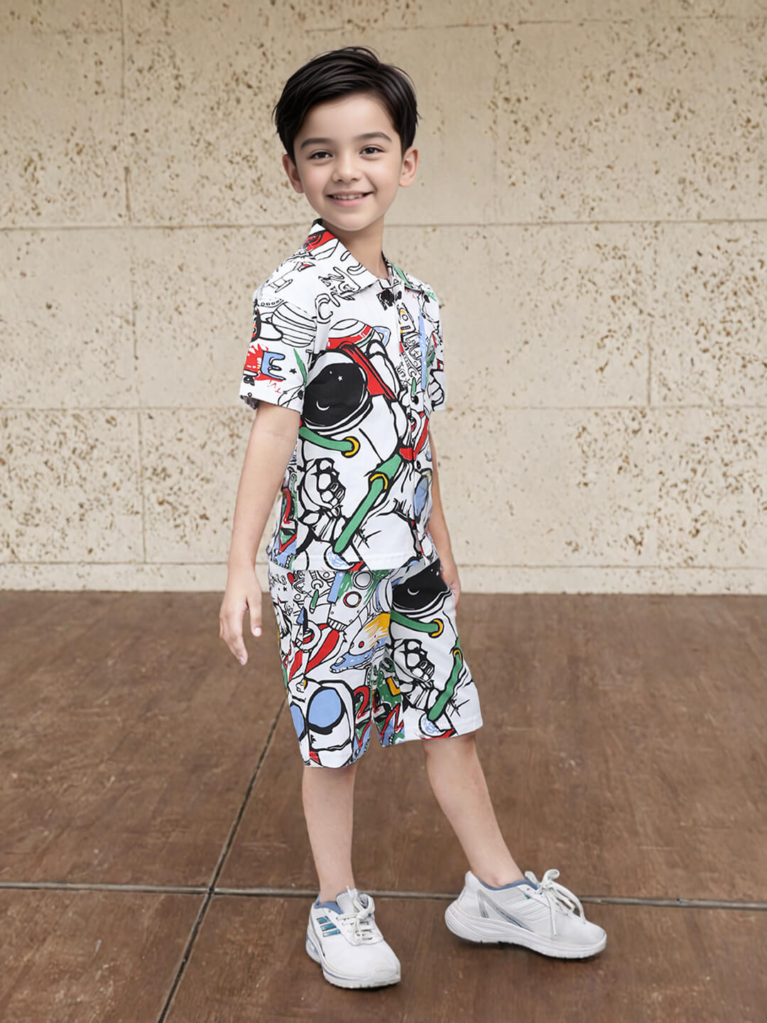Toonyport Boys' Graphic Printed Clothing Set
