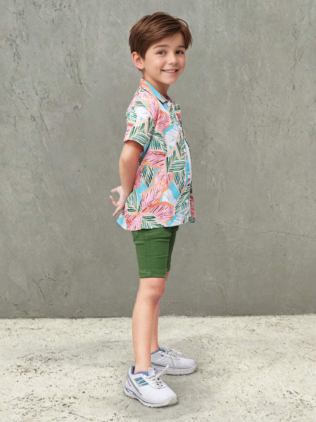 Toonyport Boys': 3-Piece Tropical Print Set