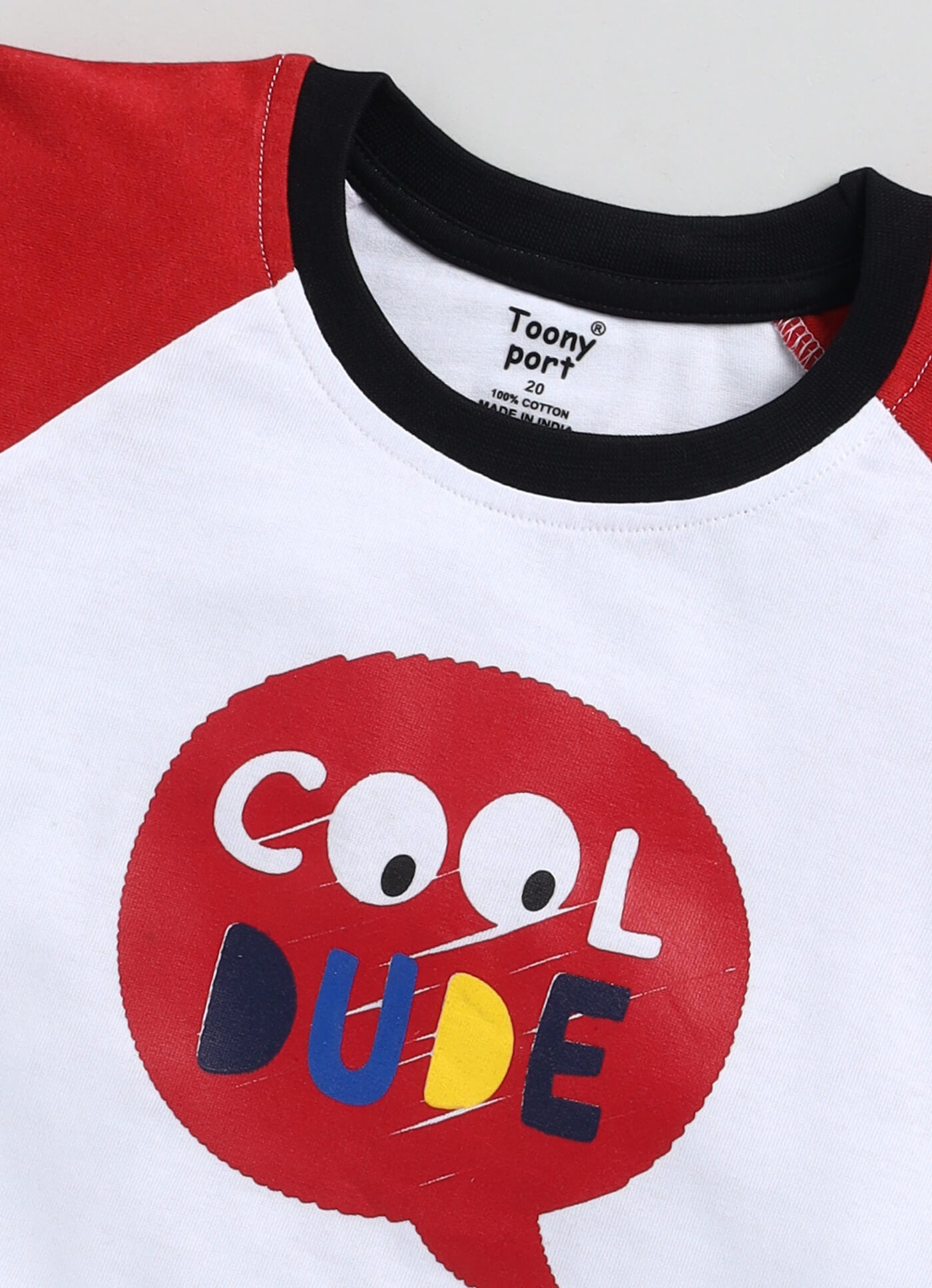 Boys' Printed Cotton T-Shirts and Shorts Set