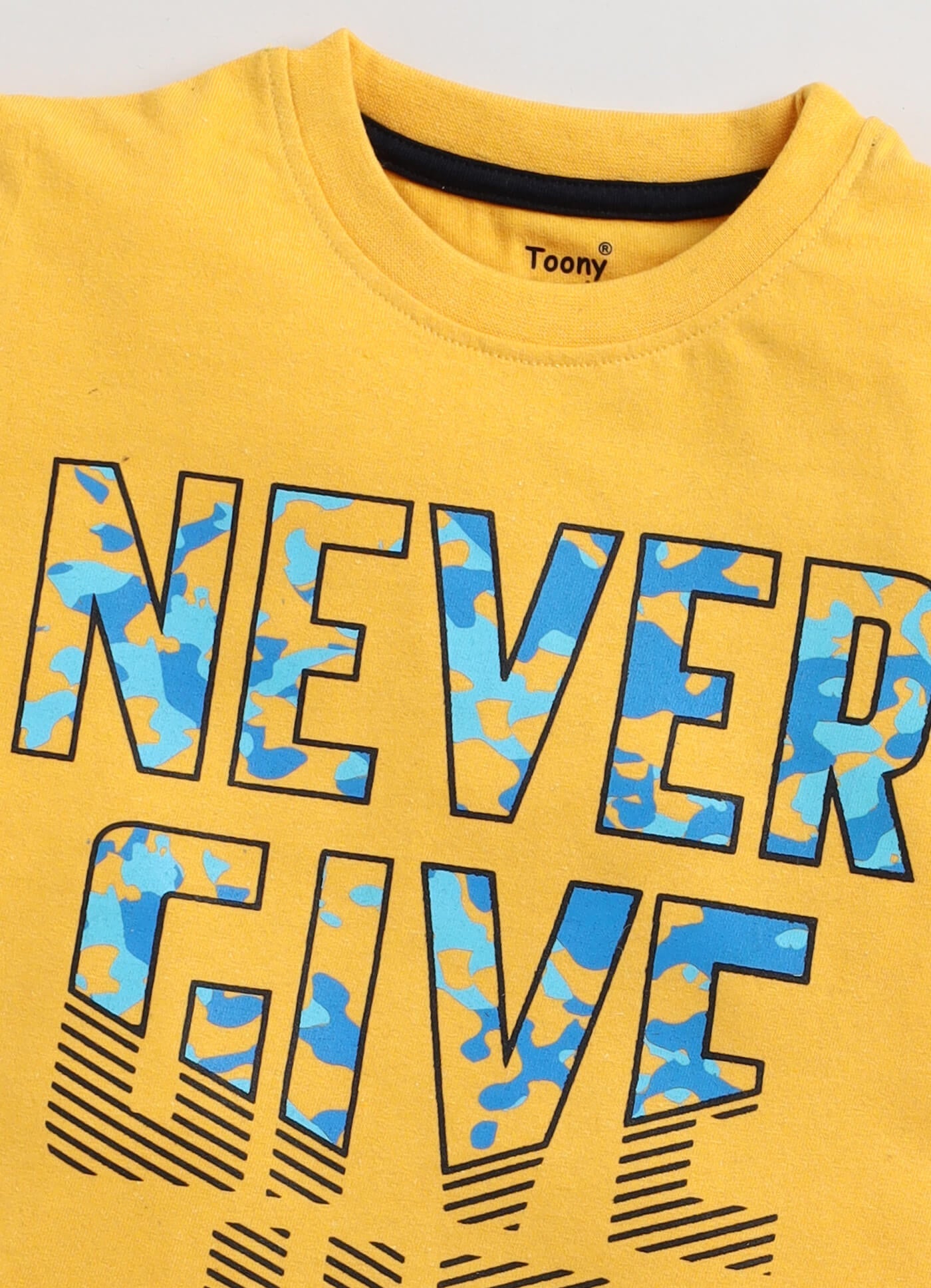 Boys' Printed Cotton T-Shirts and Shorts Set