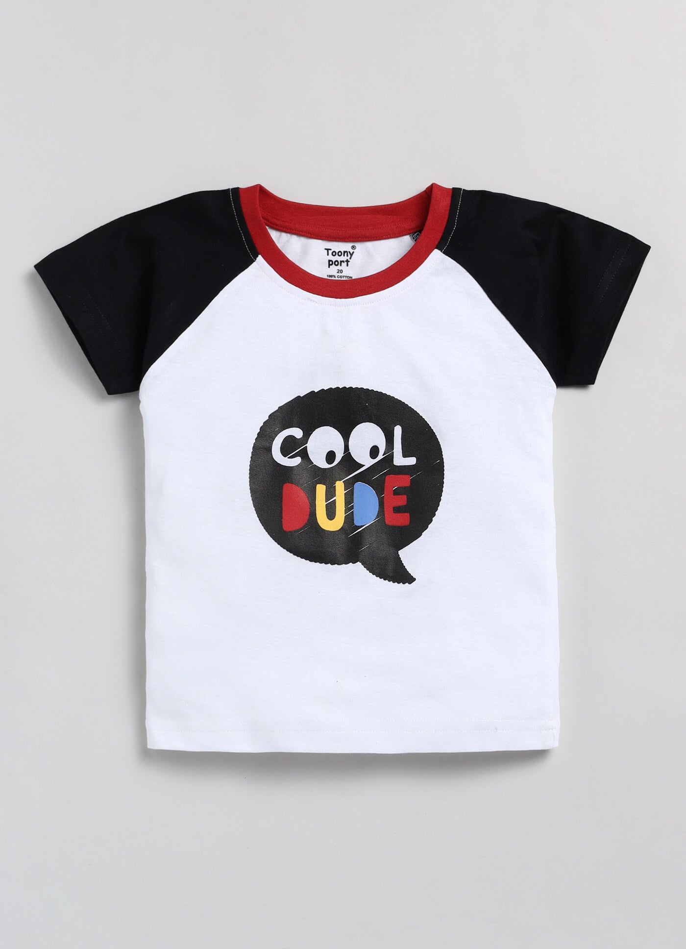 Boys' Printed Cotton T-Shirts and Shorts Set