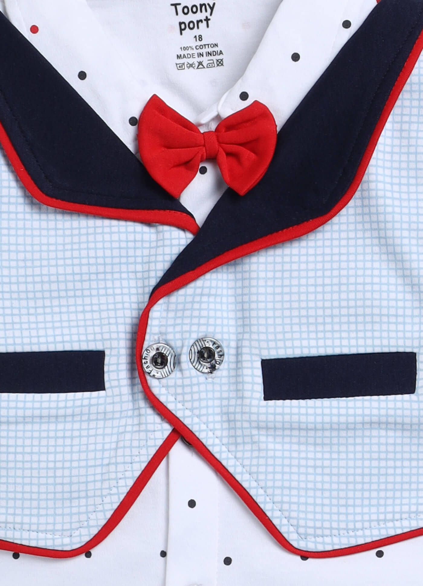 100% Cotton Shirt & Short Sets For Infants