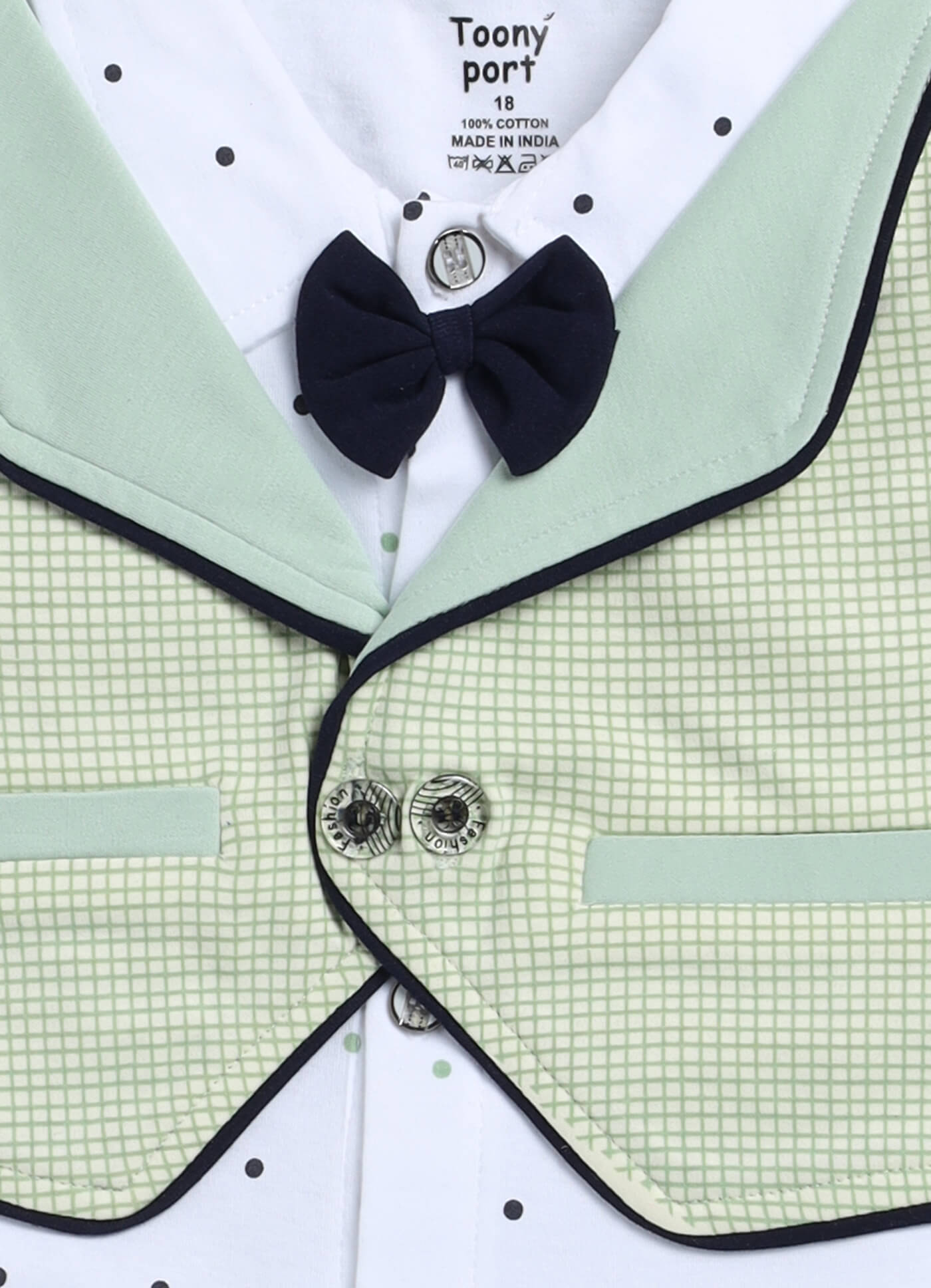 100% Cotton Shirt & Short Sets For Infants