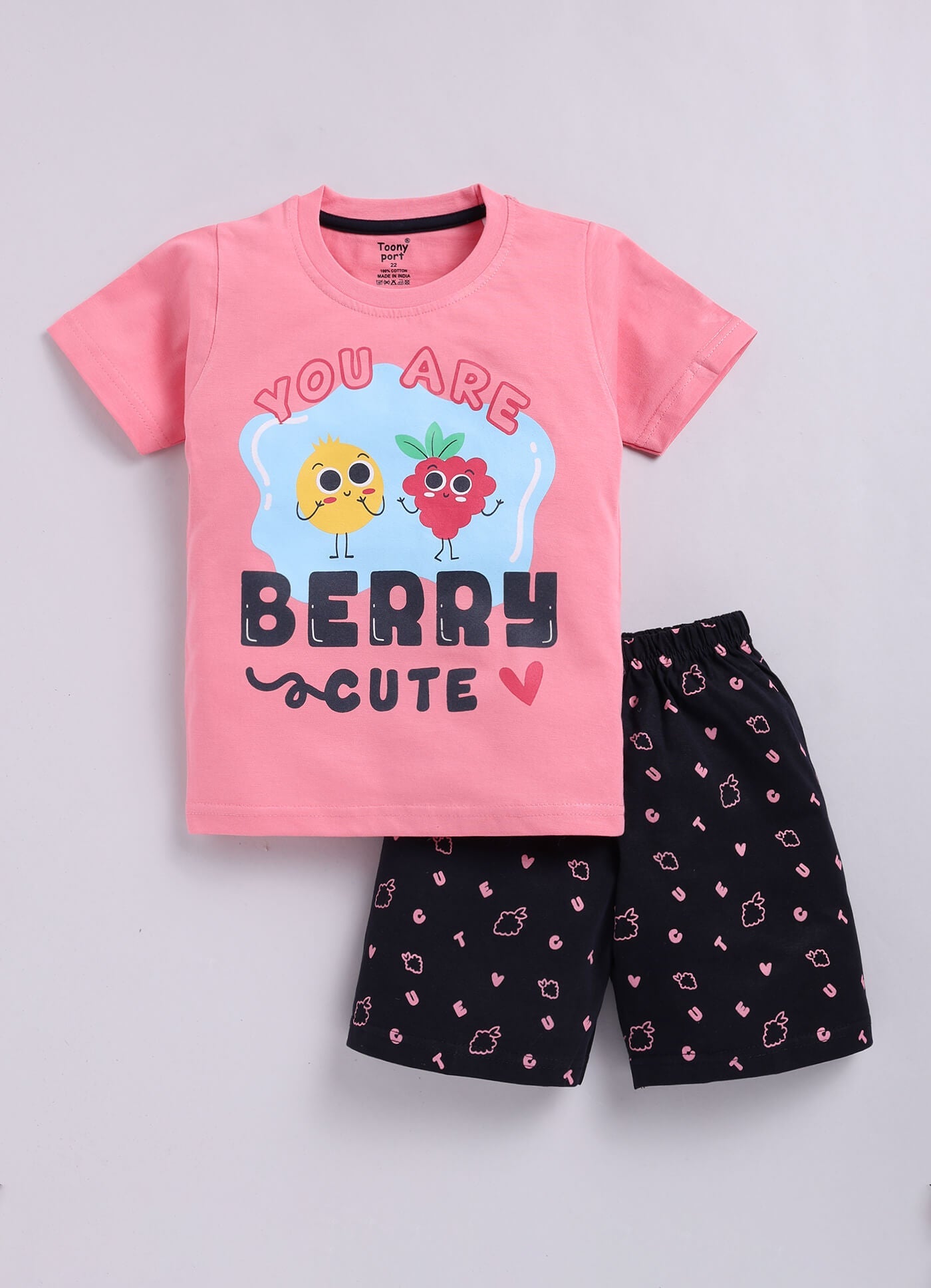 Toonyport Pack Of 2 Pure Cotton Clothing Sets