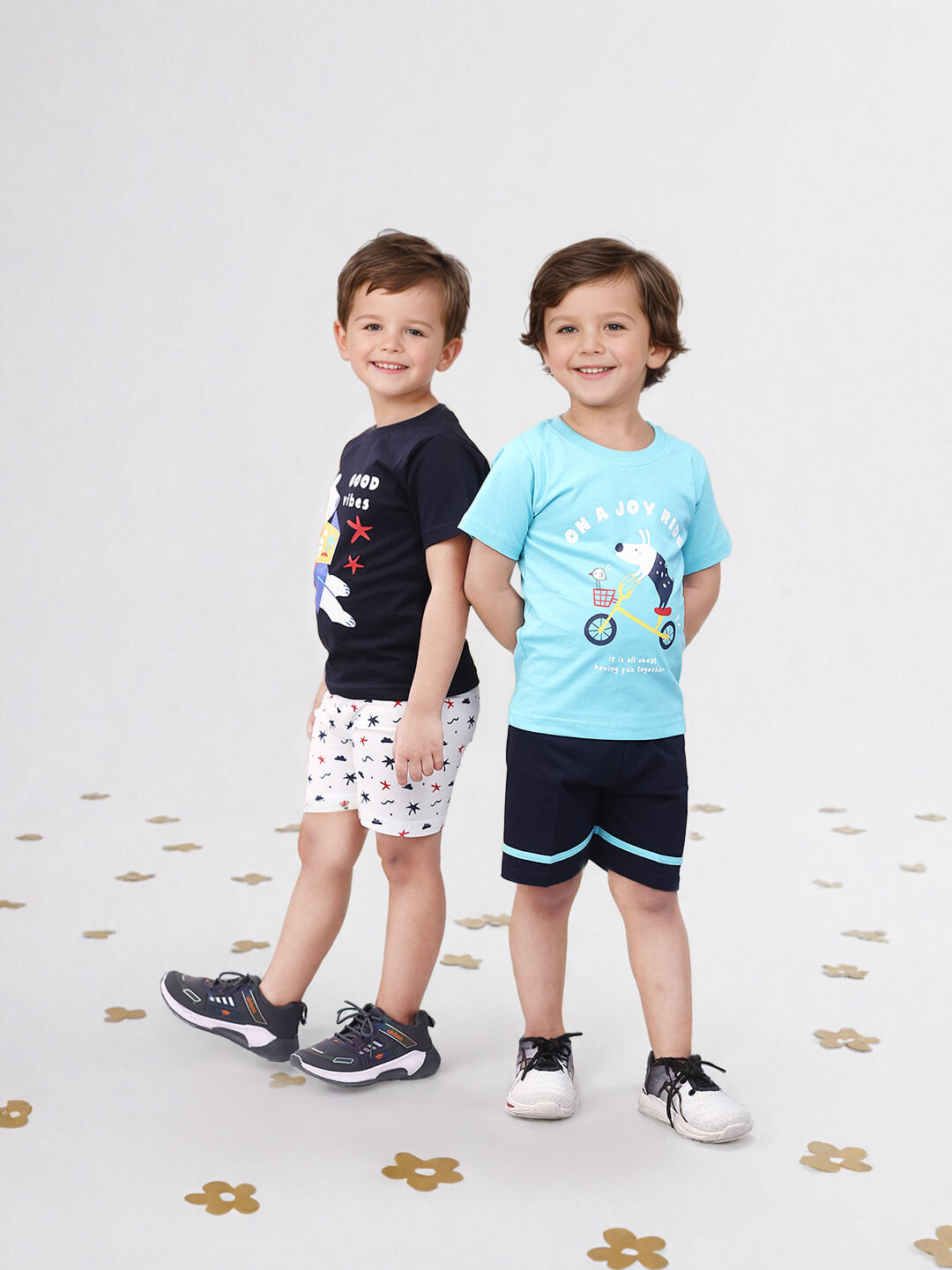 Toonyport Pack Of 2 Pure Cotton Clothing Sets