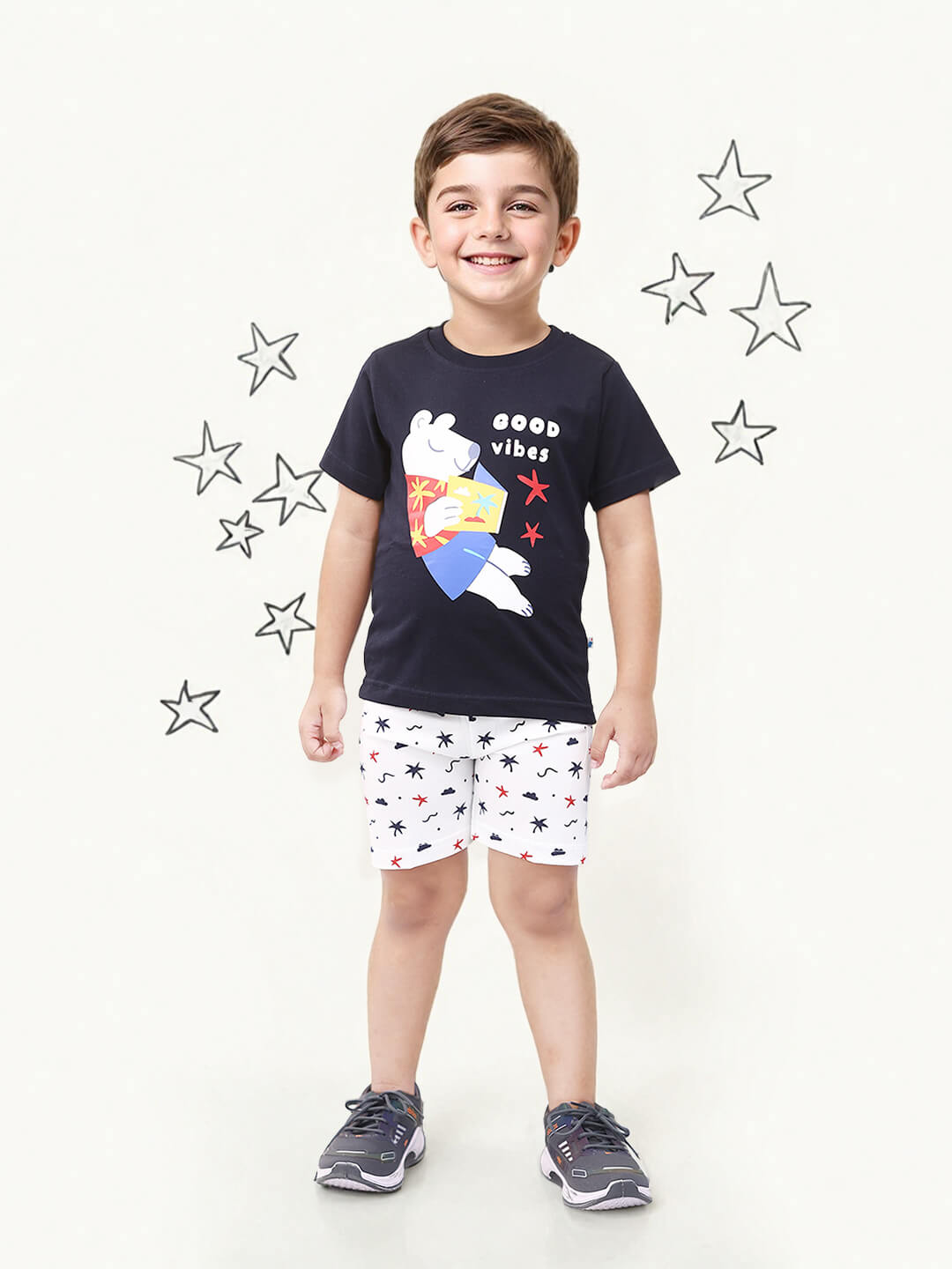 Toonyport Pack Of 2 Pure Cotton Clothing Sets