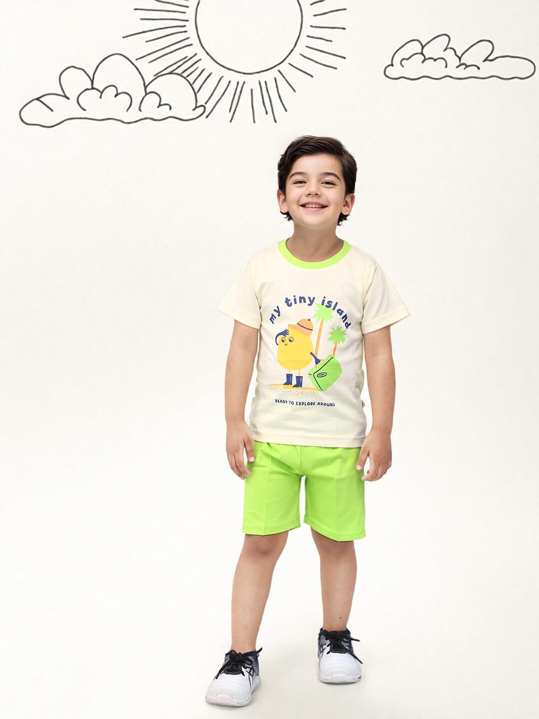 Toonyport Pack Of 2 Pure Cotton Clothing Sets