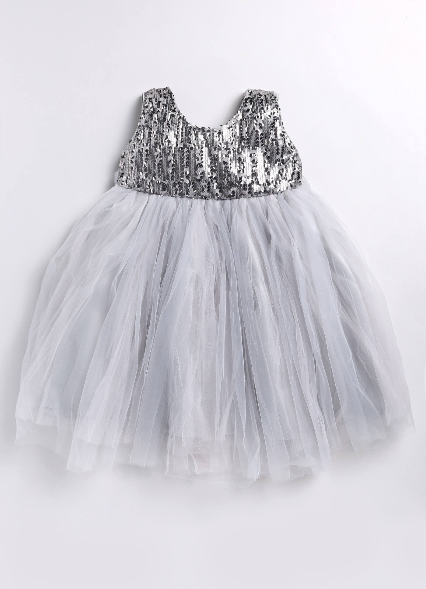 Toonyport Girls Embellished Fit & Flare Dress