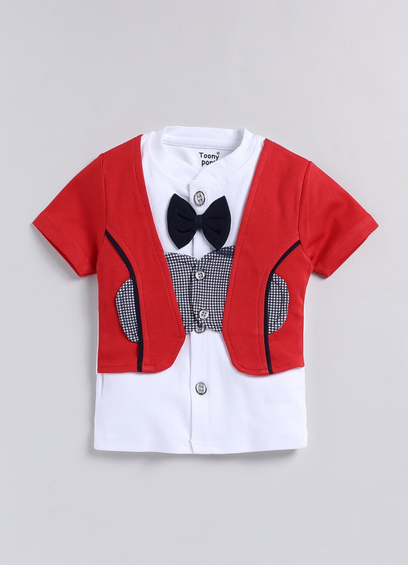 100% Cotton Shirt & Short Sets For Infants