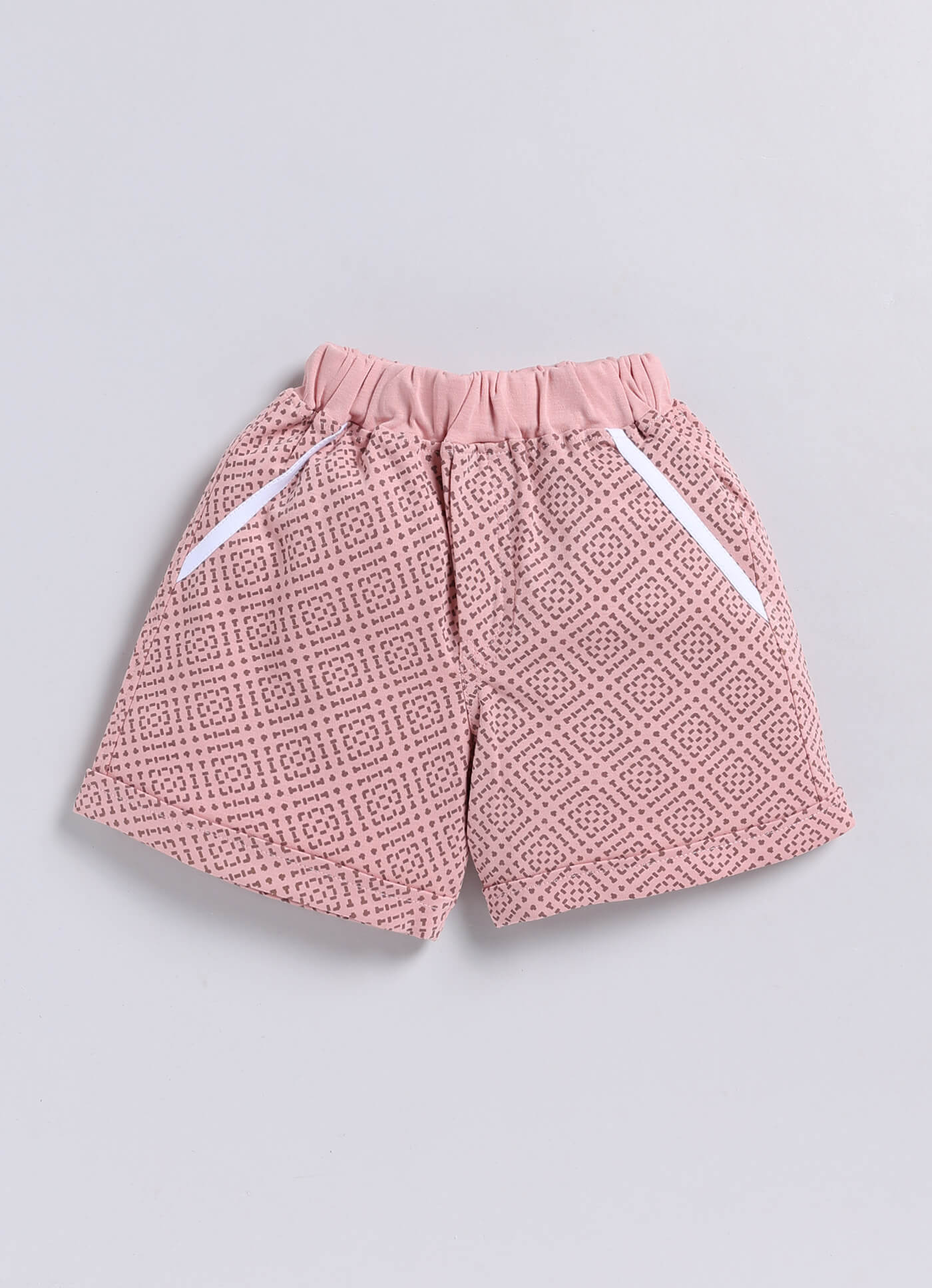 100% Cotton Shirt & Short Sets For Infants