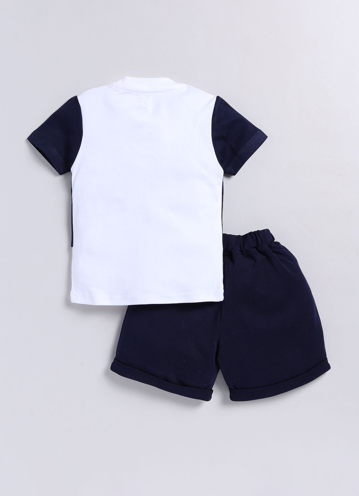 100% Cotton Shirt & Short Sets For Infants