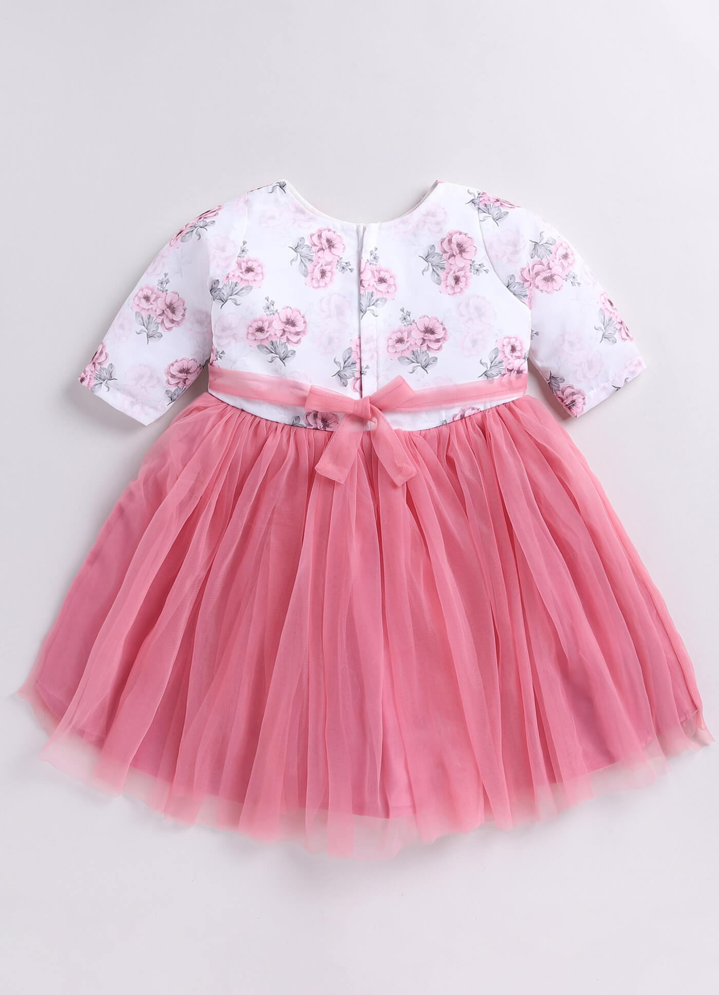 Toonyport Girls Printed Fit & Flare Dress