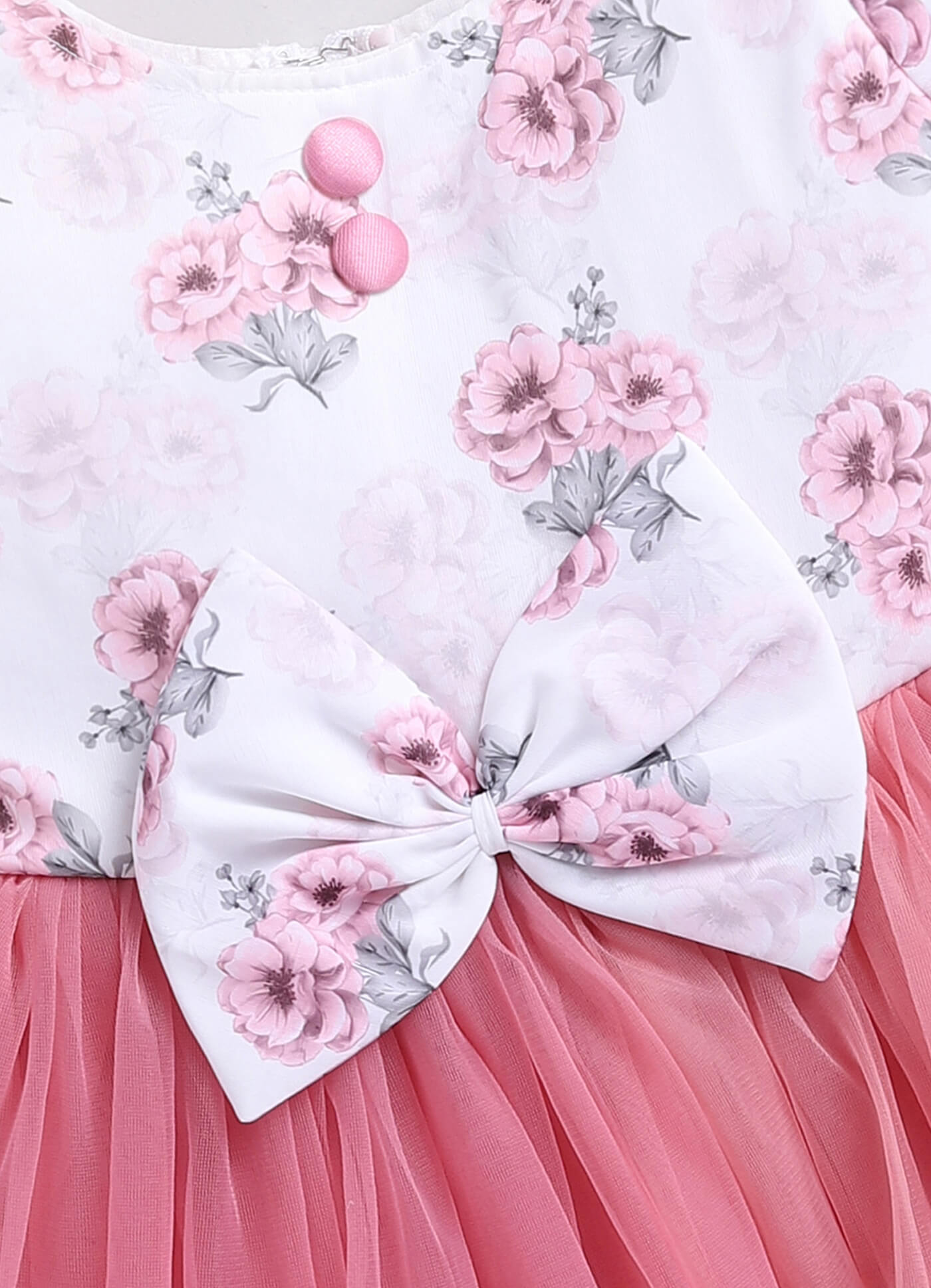 Toonyport Girls Printed Fit & Flare Dress