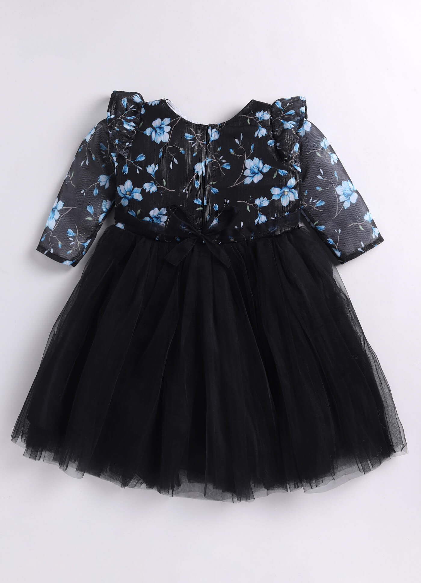 Toonyport Girls Printed Fit & Flare Dress