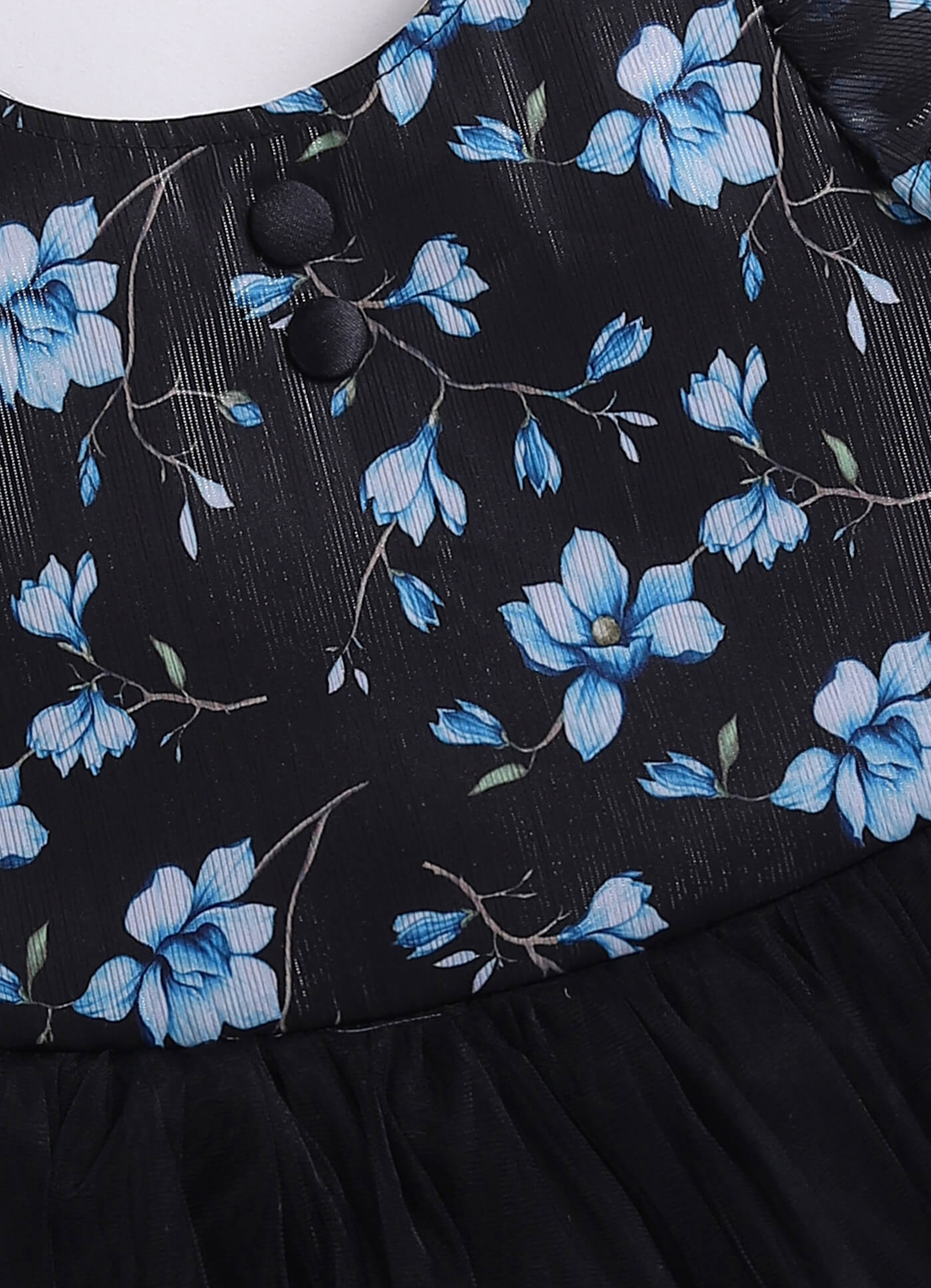 Toonyport Girls Printed Fit & Flare Dress