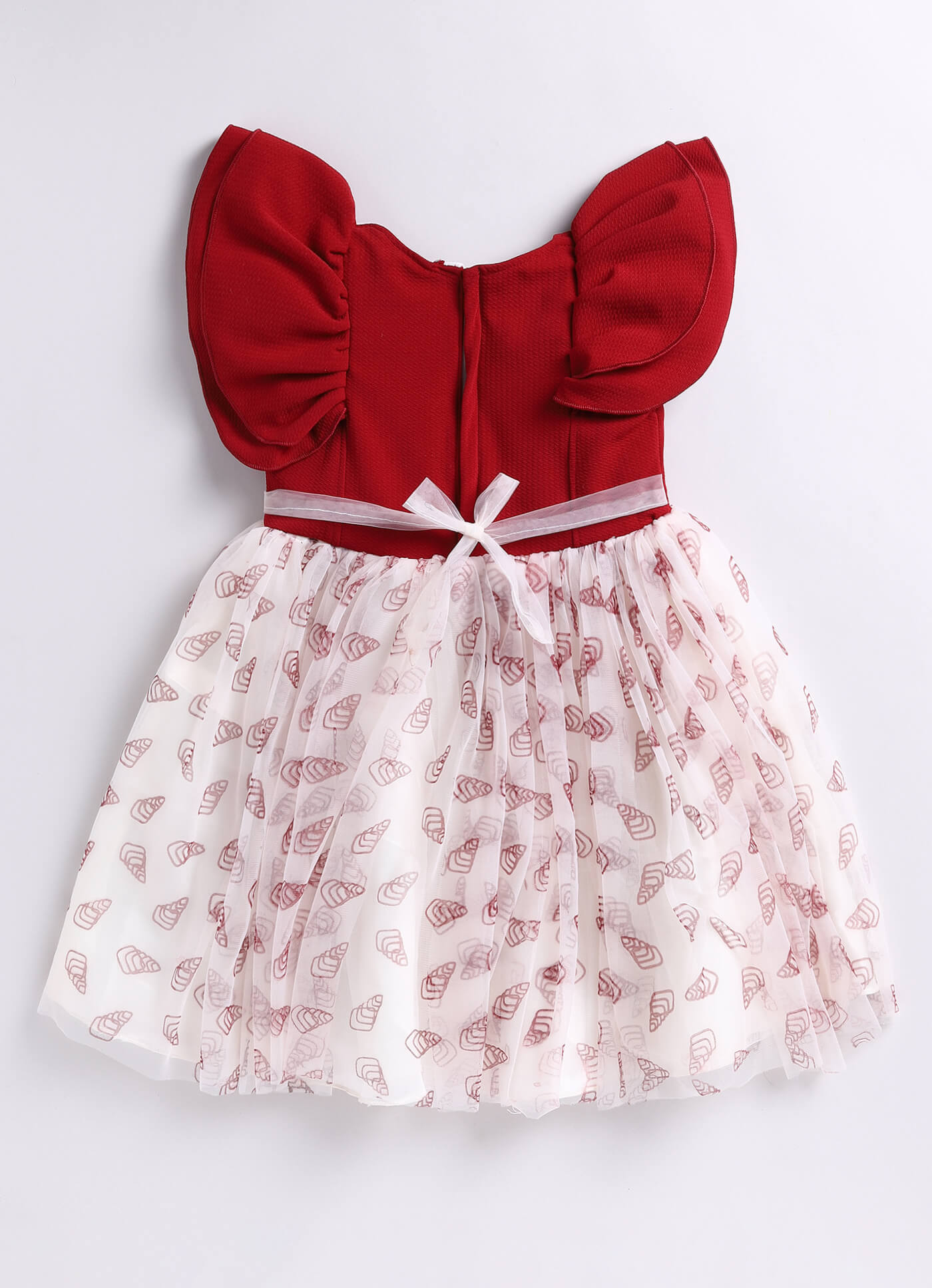 Toonyport Girls Embellished Fit & Flare Dress