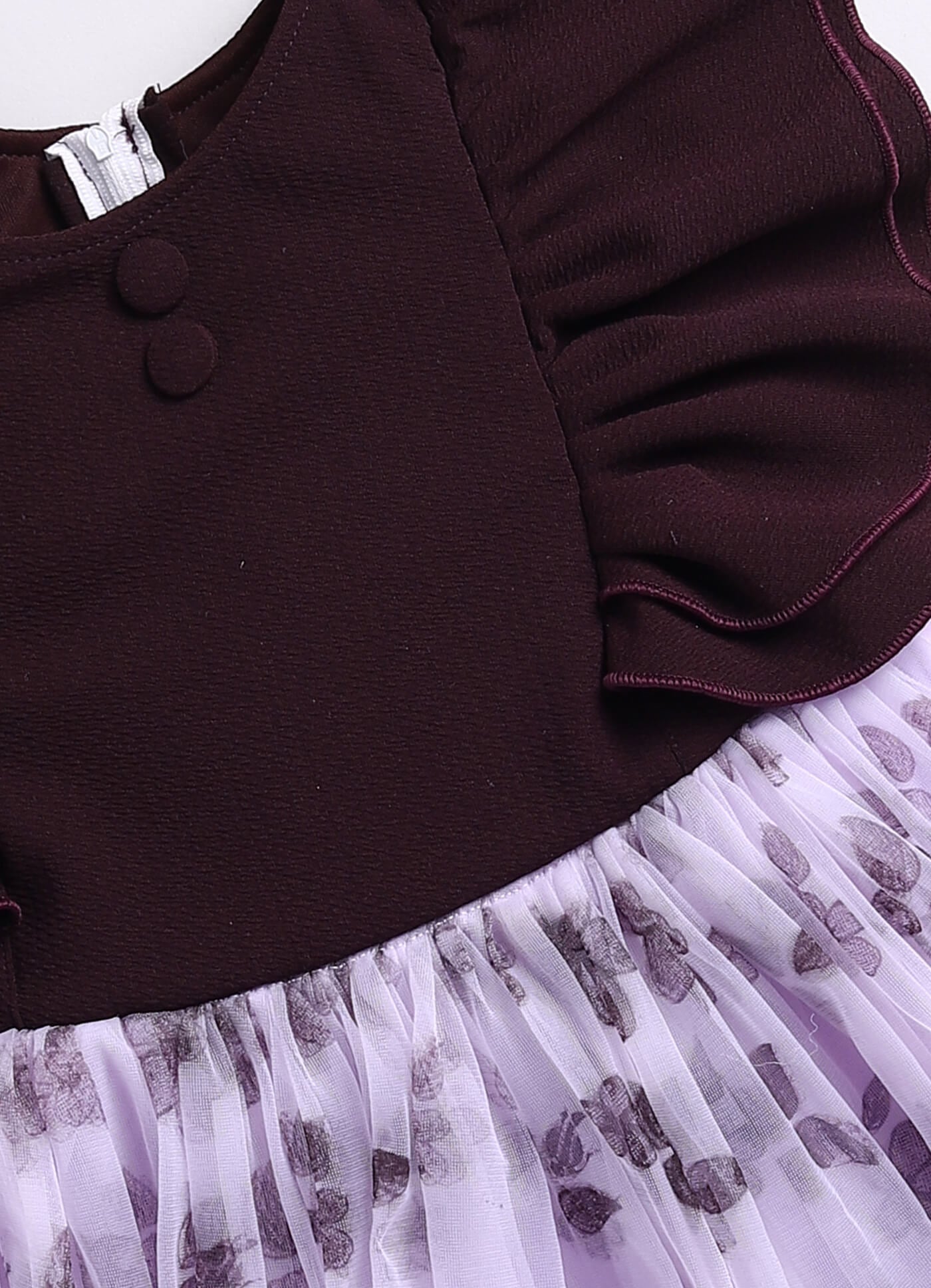 Toonyport Girls Printed Fit & Flare Dress