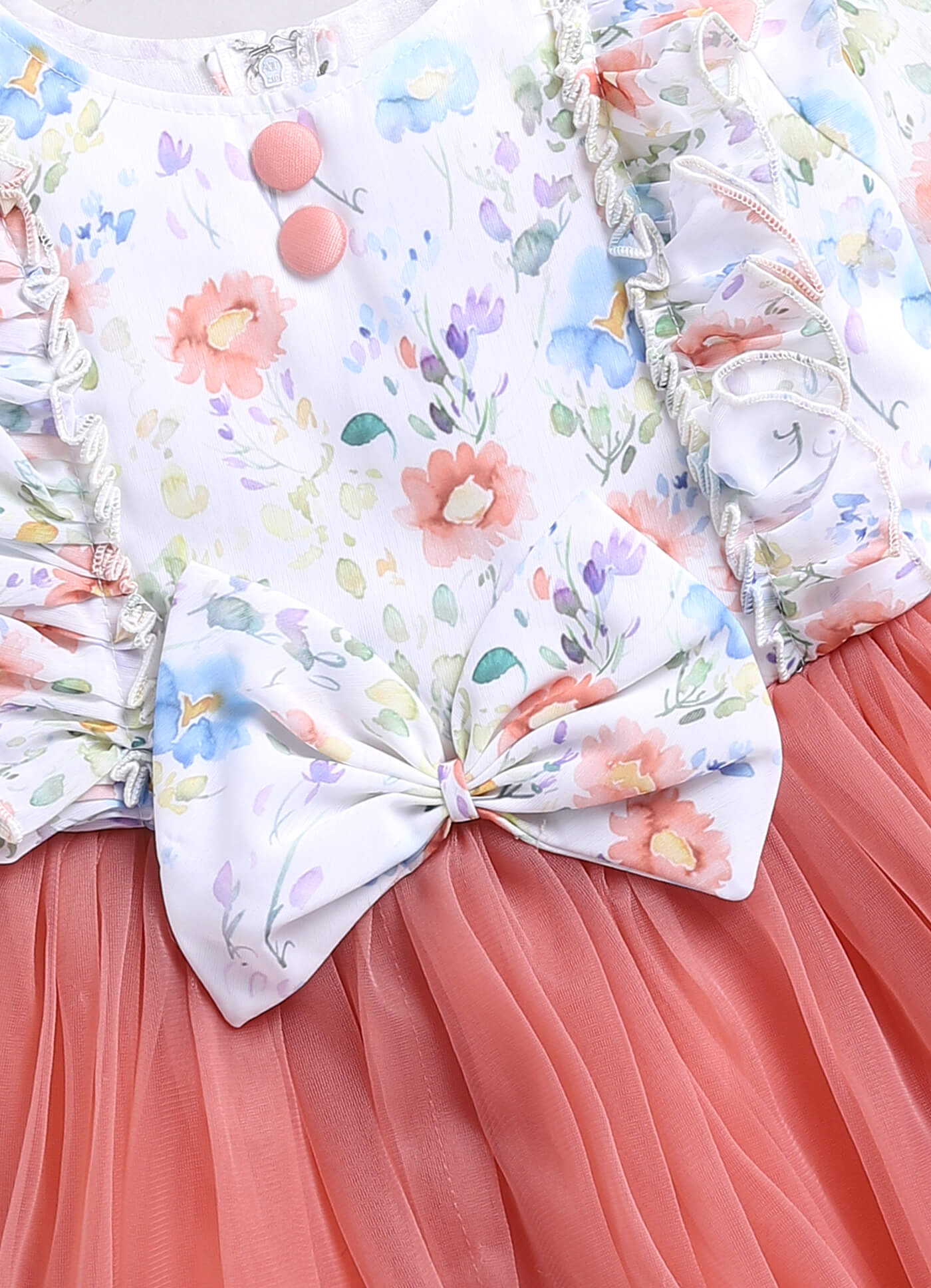 Toonyport Girls Printed Fit & Flare Dress