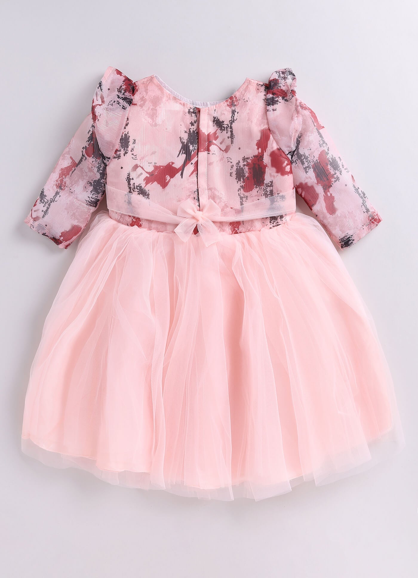 Toonyport Girls Printed Fit & Flare Dress