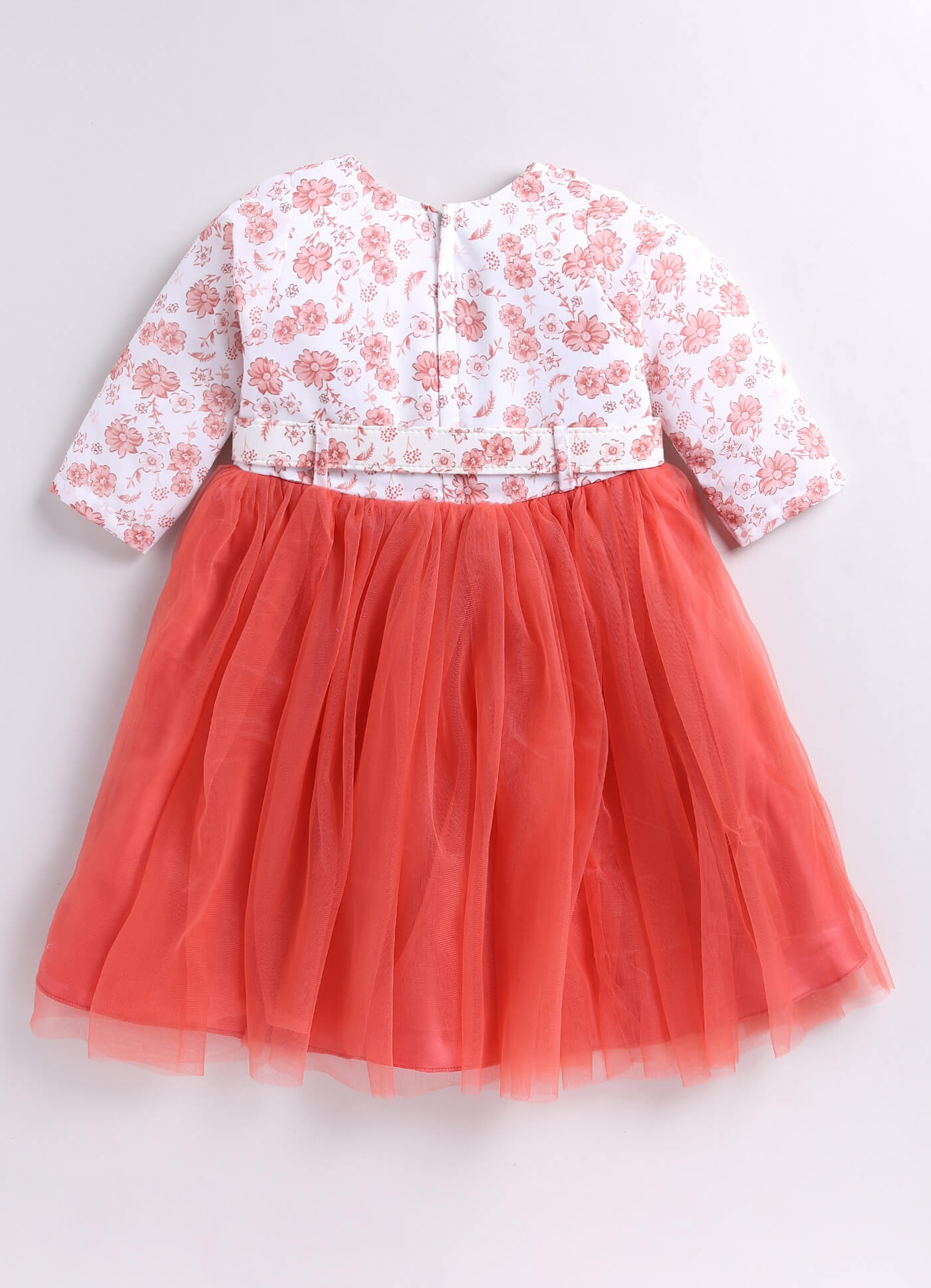 Toonyport Girls Printed Fit & Flare Dress