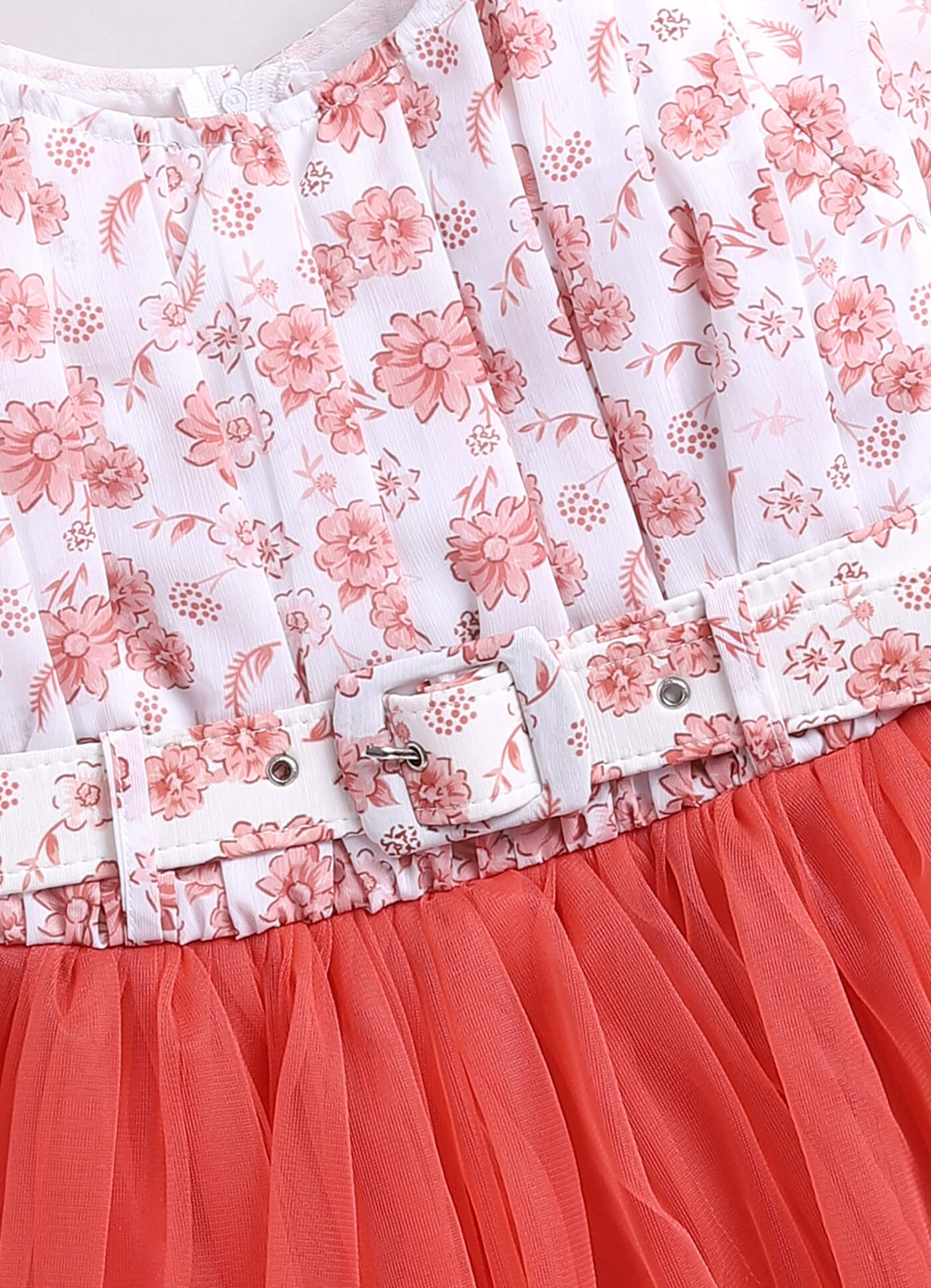 Toonyport Girls Printed Fit & Flare Dress