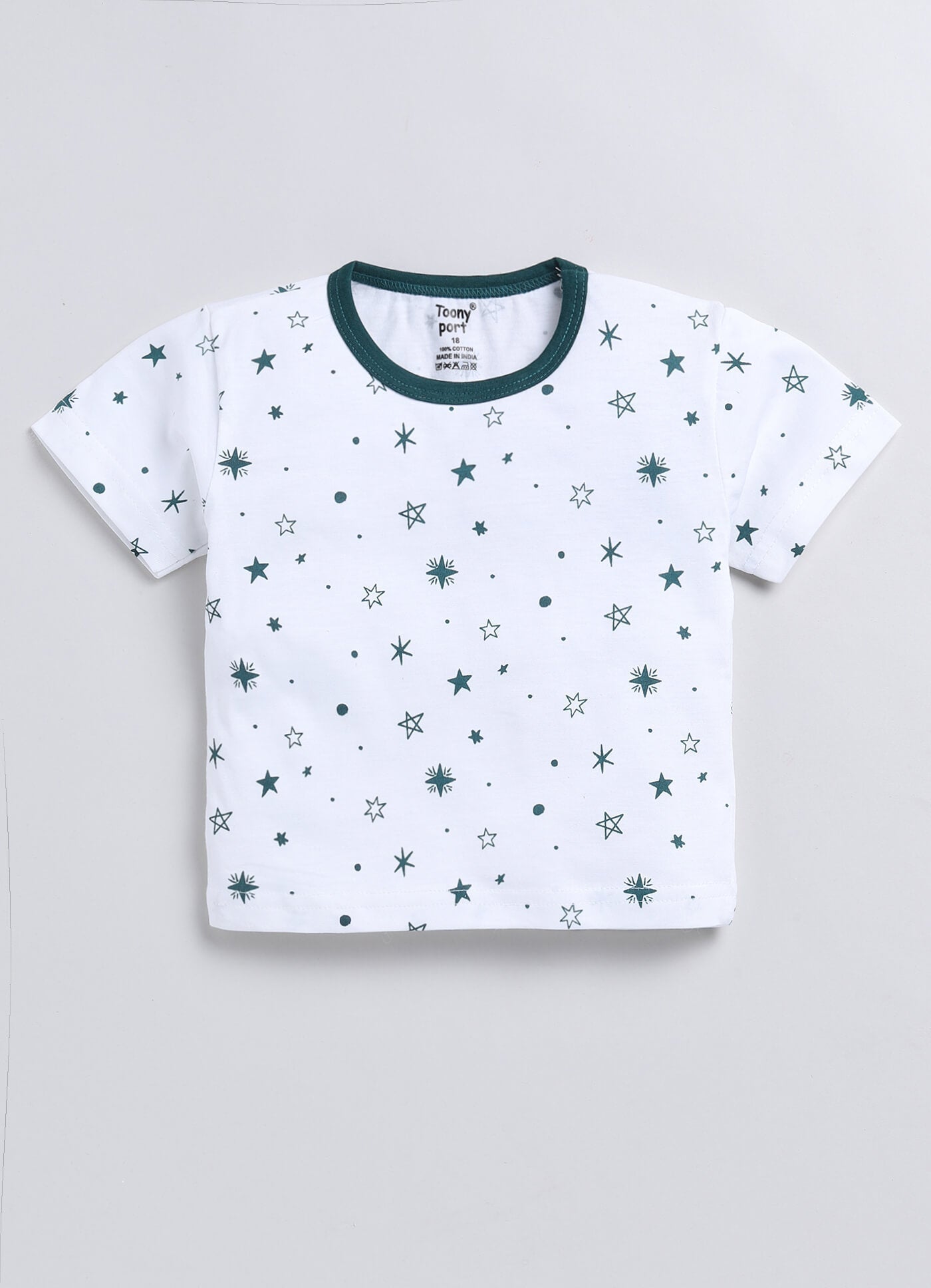 100% Cotton Shirt & Short Sets For Infants