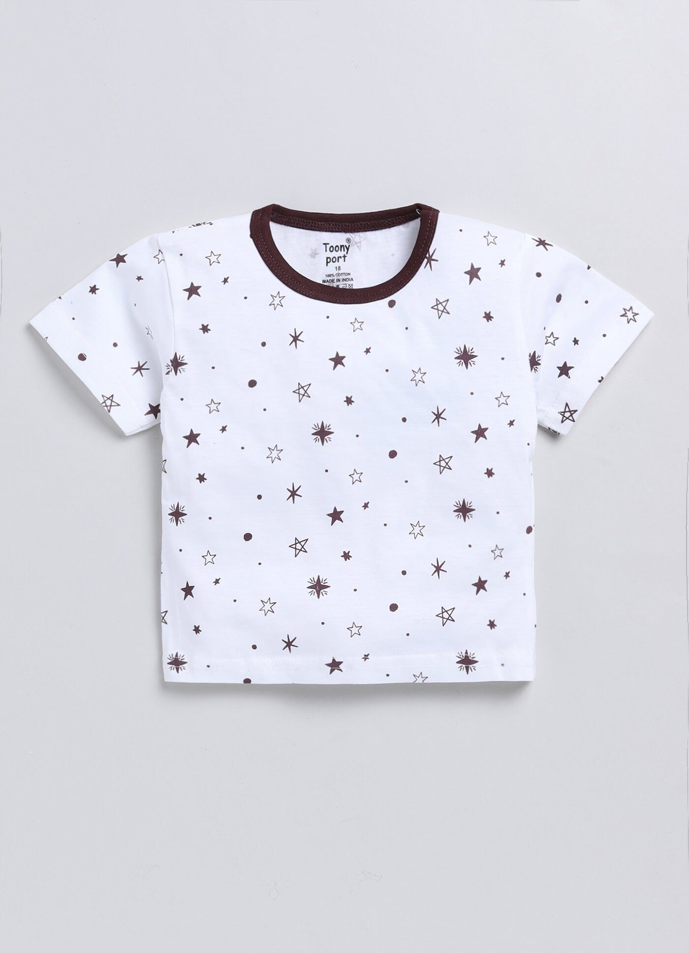 100% Cotton Shirt & Short Sets For Infants