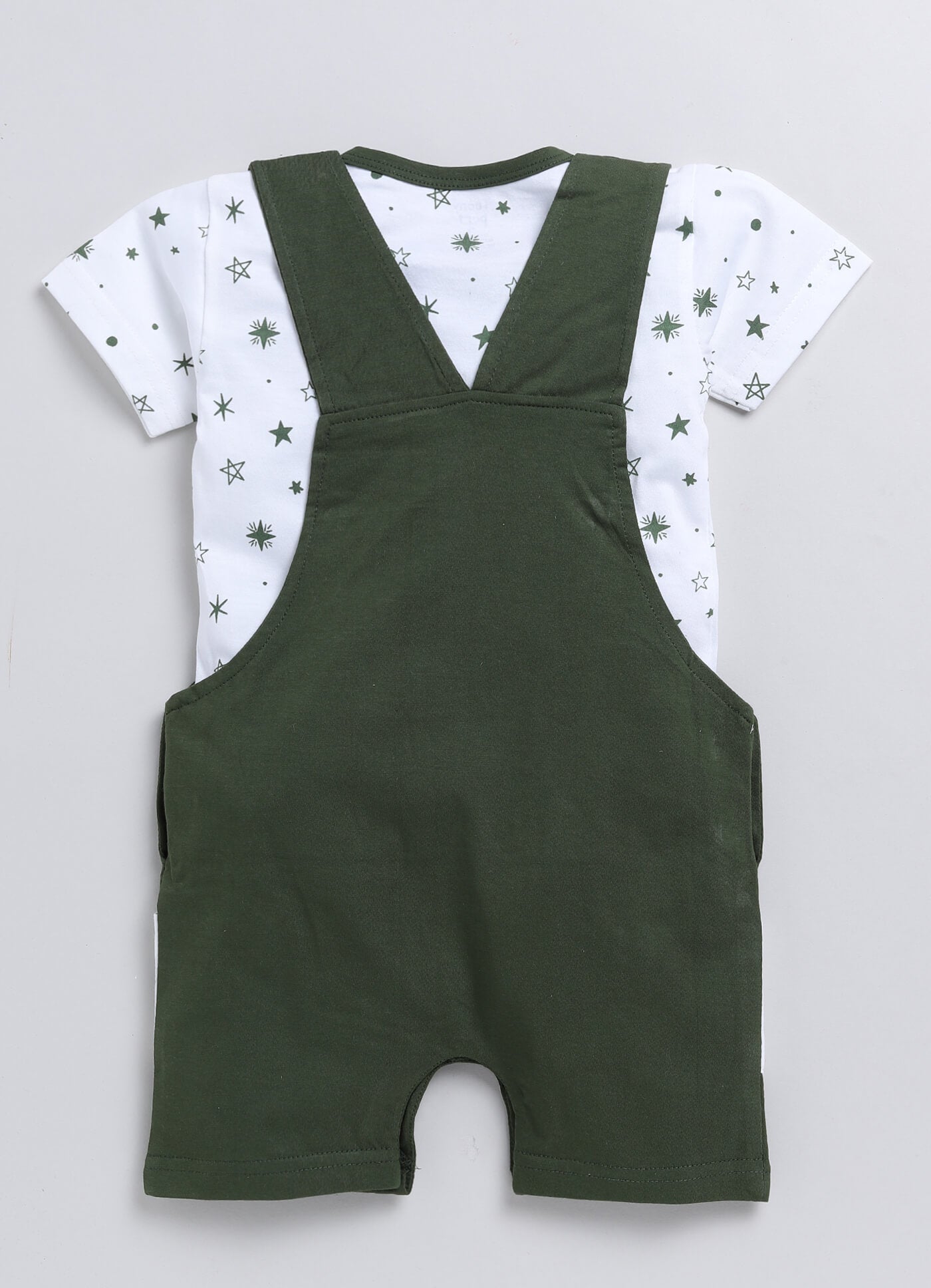 100% Cotton Shirt & Short Sets For Infants