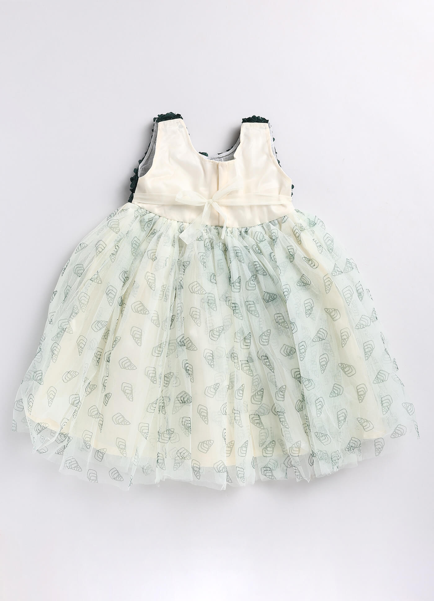 Toonyport Girls Embellished Fit & Flare Dress