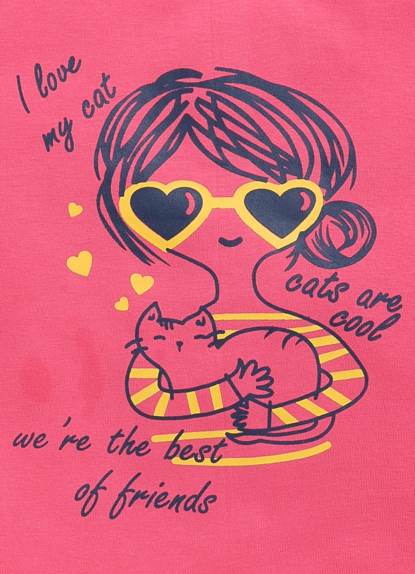 Toonyport Cotton Printed A-line Frocks For Girs