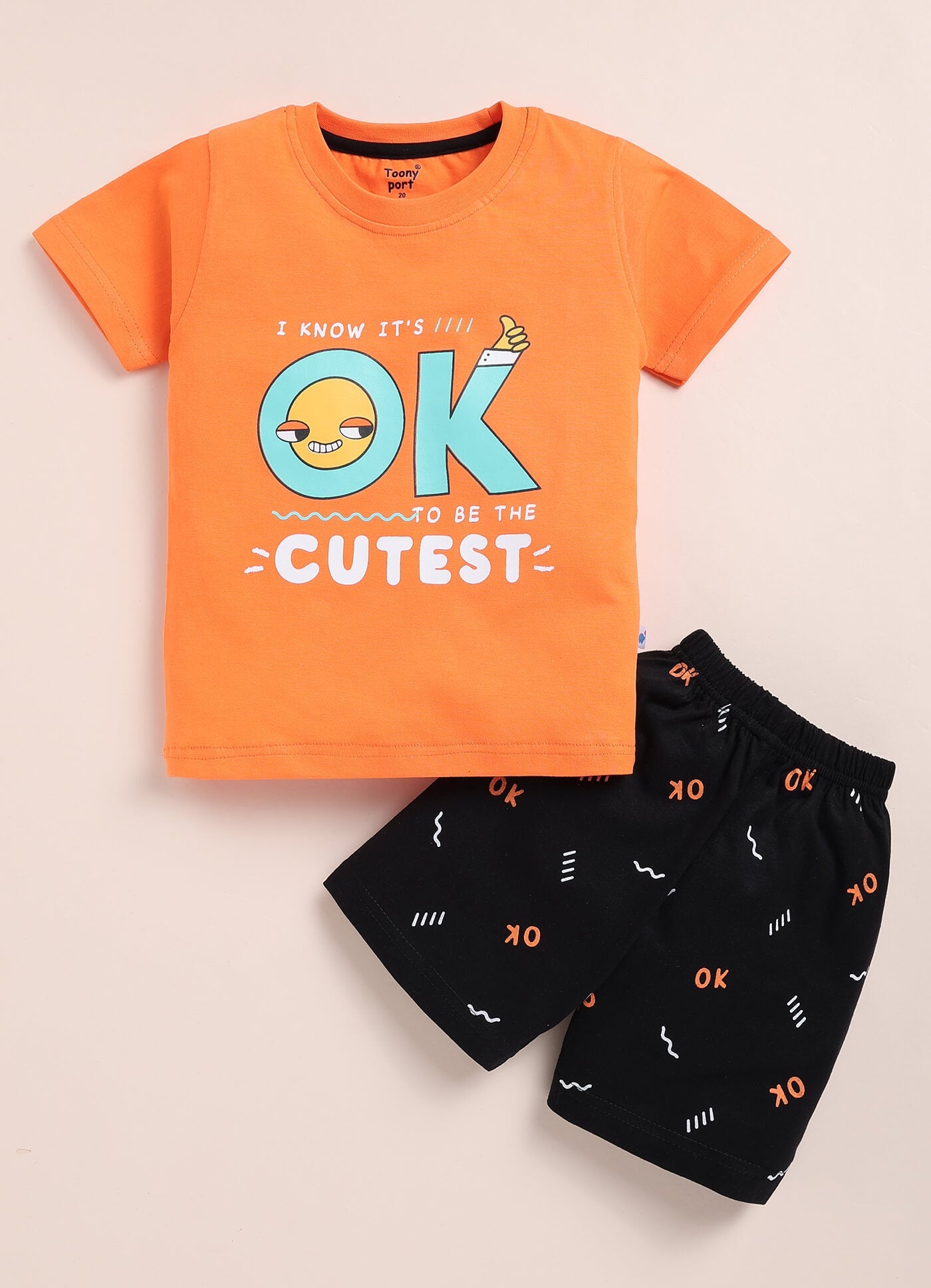 Toonyport Pack Of 2 Pure Cotton Clothing Sets