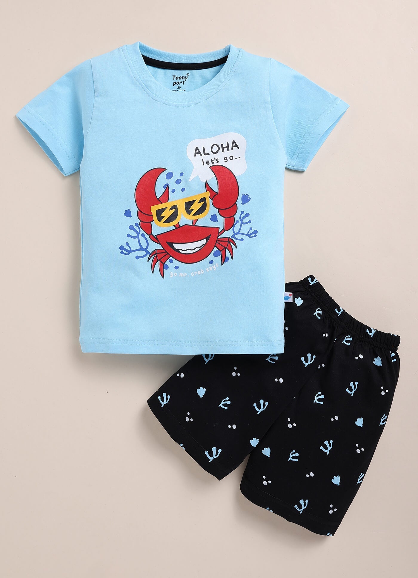 Toonyport Printed Cotton Clothing Sets