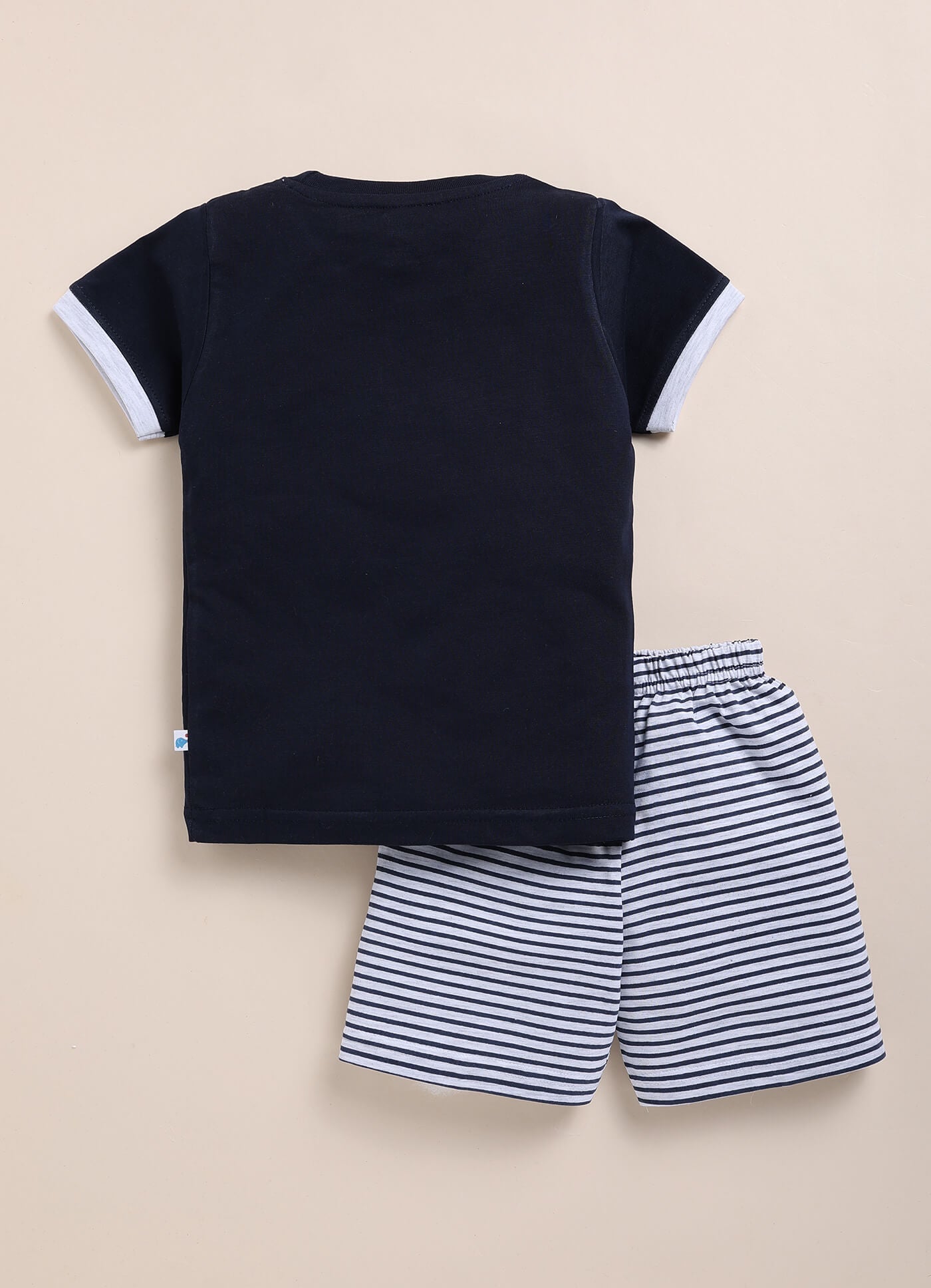 Toonyport Animal Printed Cotton T-shirt & Shorts Summer Set For Boys
