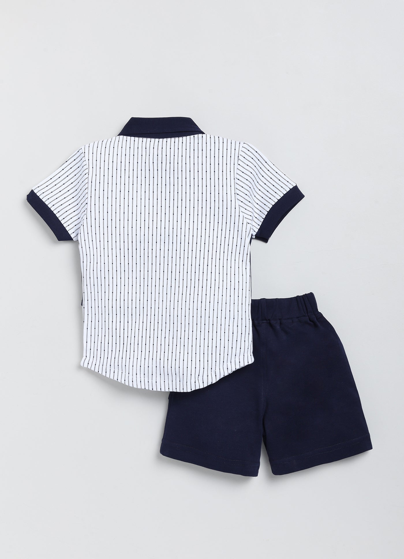 100% Cotton Shirt & Short Sets For Infants