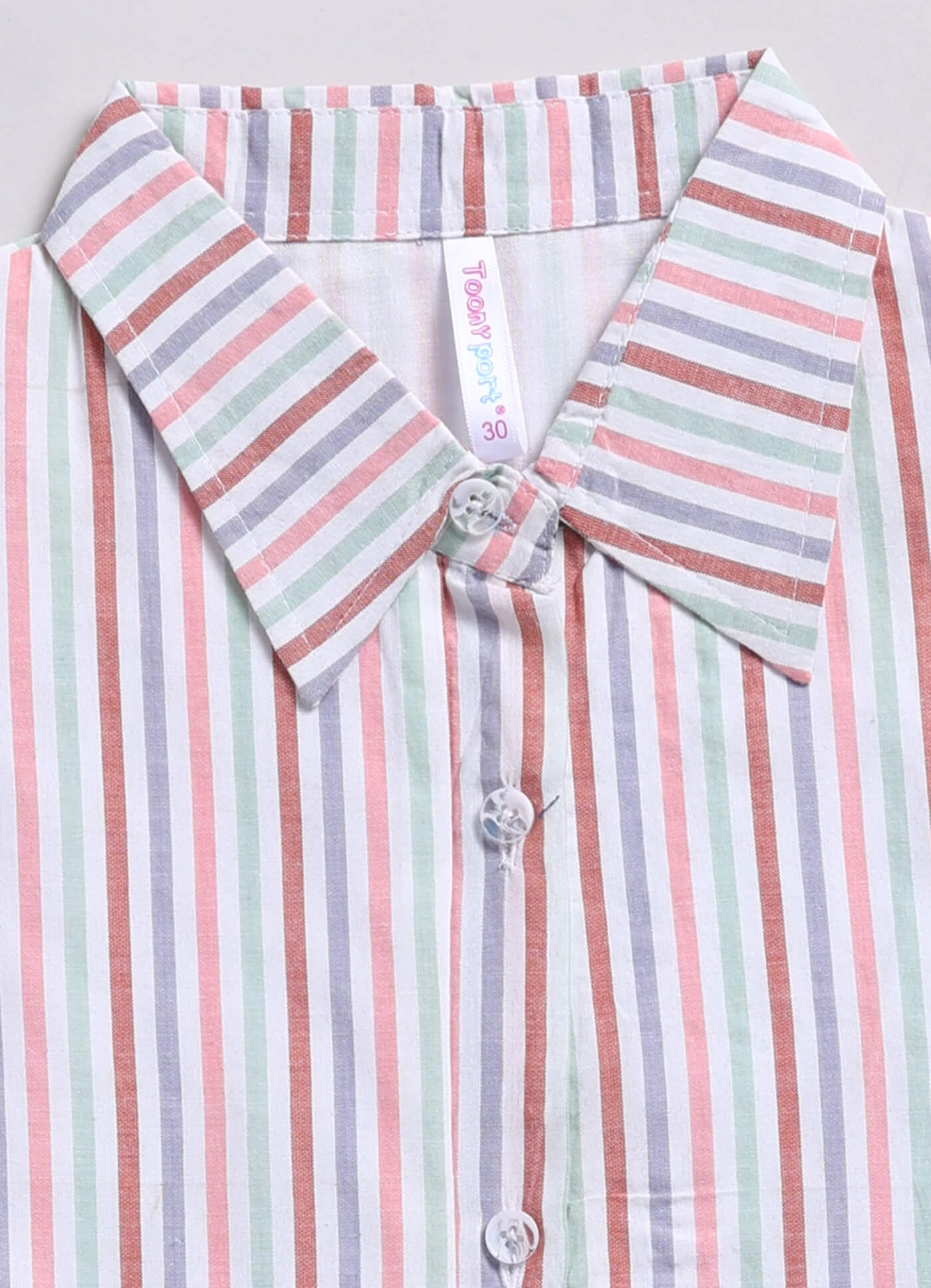 Toonyport Girls Printed Fit & Flare Dress