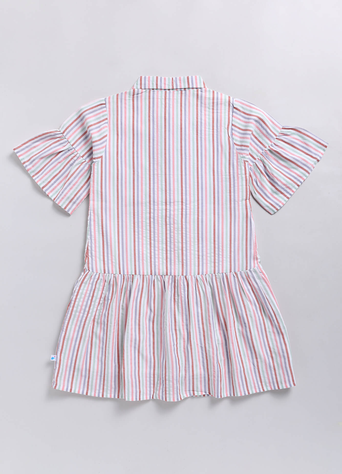 Toonyport Girls Printed Fit & Flare Dress