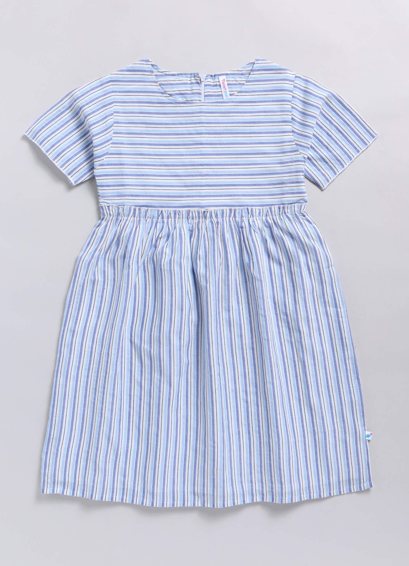 Toonyport Girls Printed Fit & Flare Dress