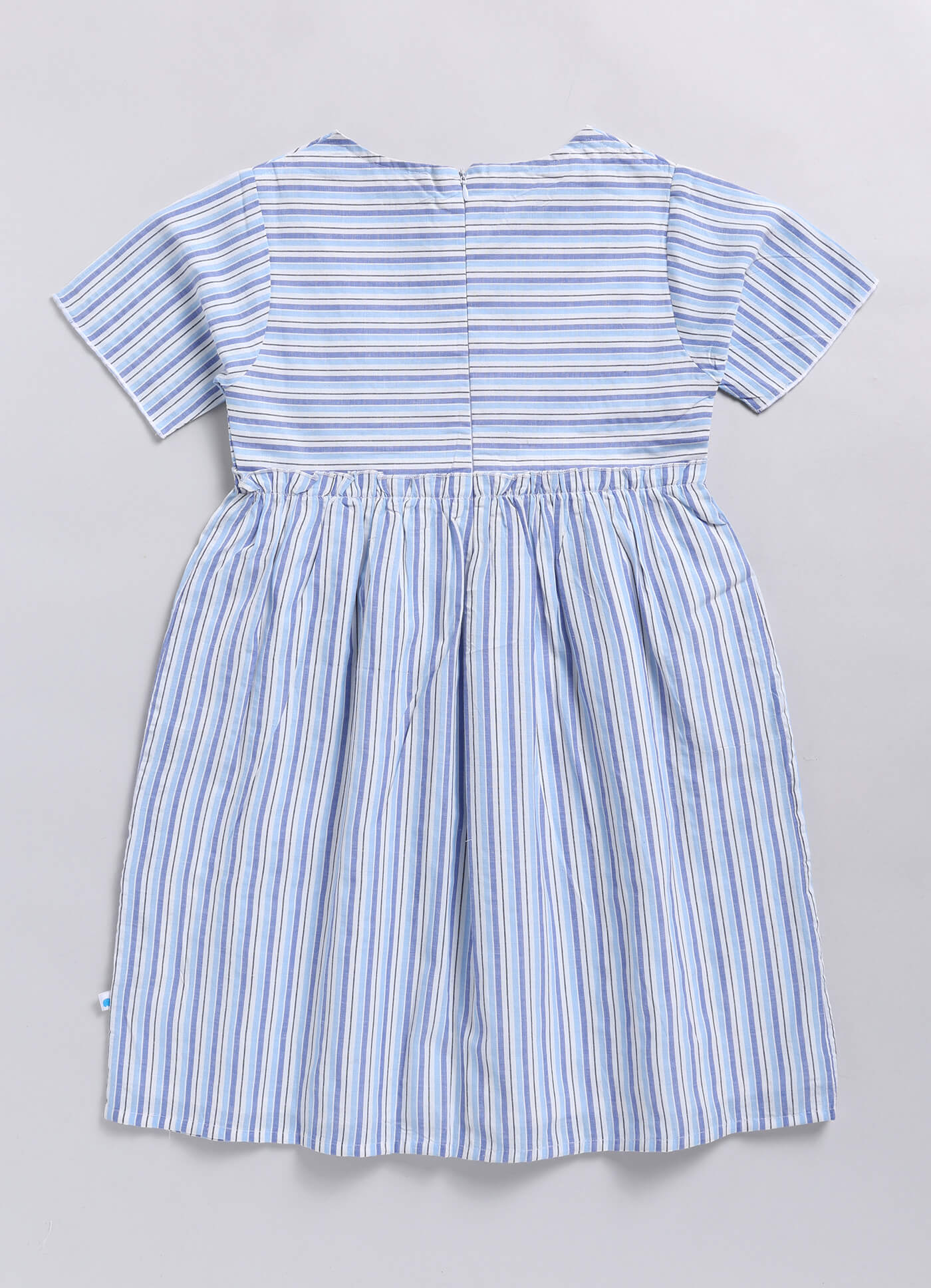 Toonyport Girls Printed Fit & Flare Dress