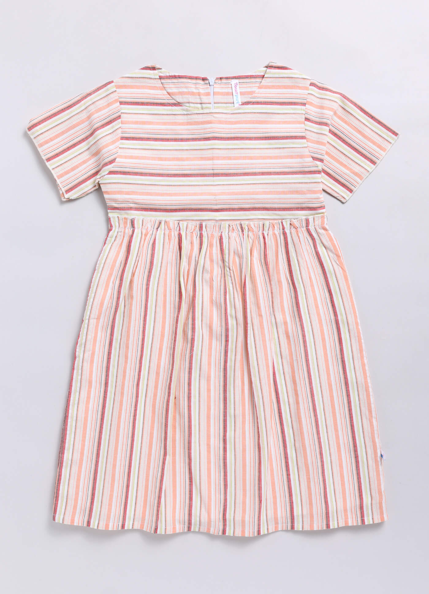 Toonyport Girls Printed Fit & Flare Dress